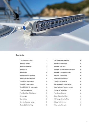 Hella marine 新品 and Overview 灯饰手册 English Australia 第 5 页