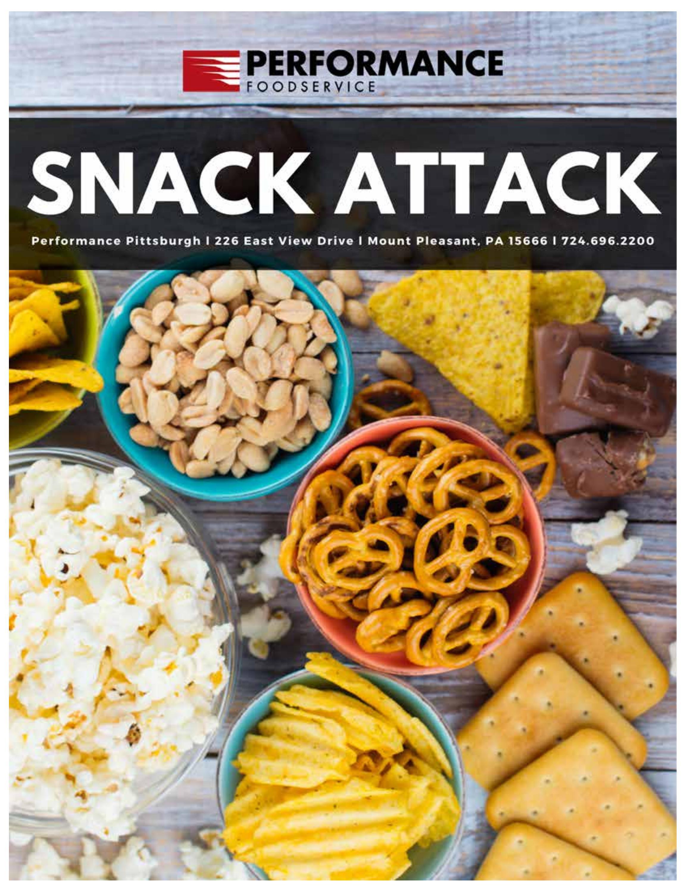 Snack Catalog 2021 by Performance Foodservice Pittsburgh Issuu