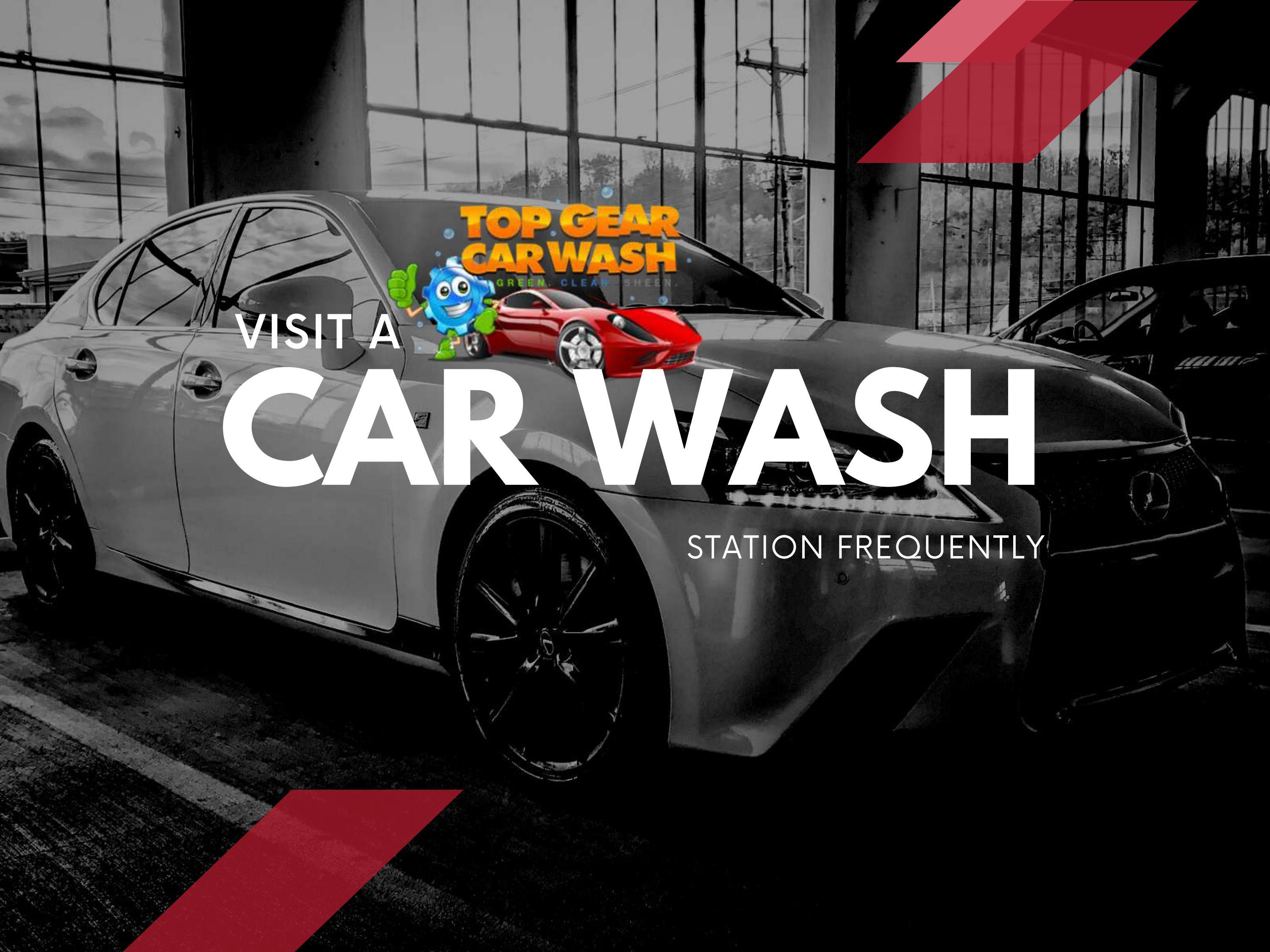 Here are five reasons to visit car wash stations. by Top Gear Car Wash