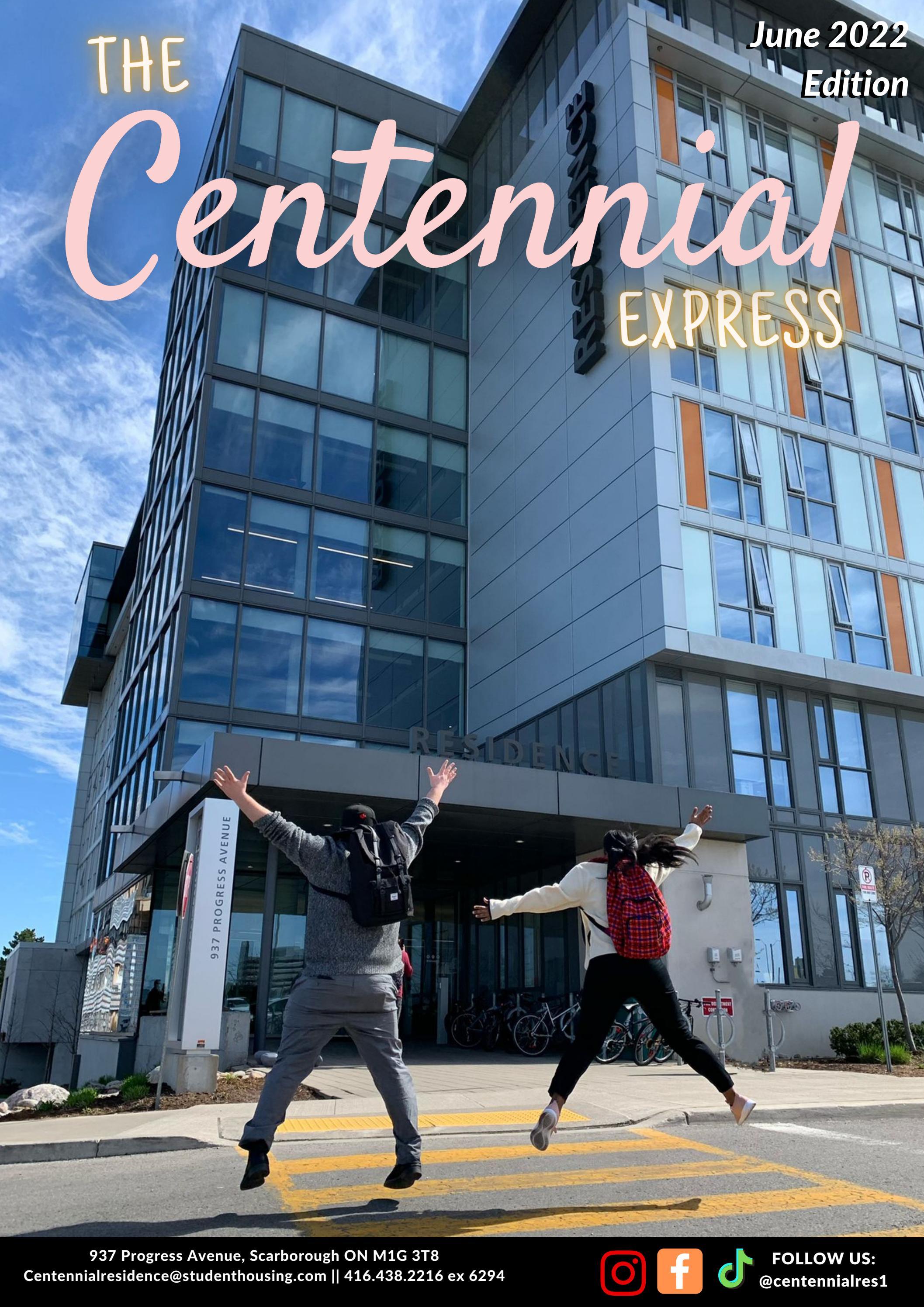 The Centennial Express June 2022 by Canadian Campus Communities Issuu