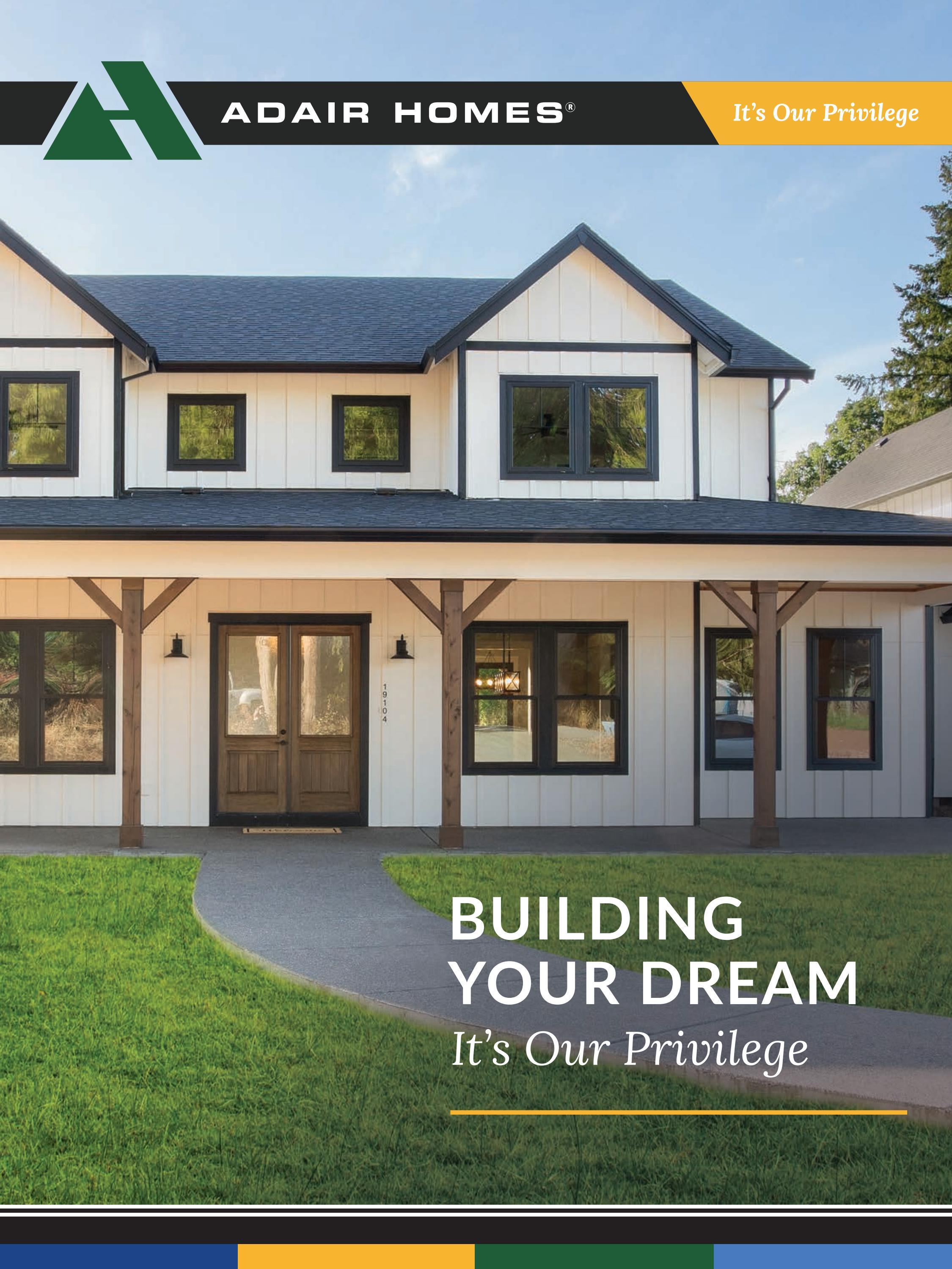 Adair Homes Brochure Your Dream Within Reach by Adair Homes Issuu