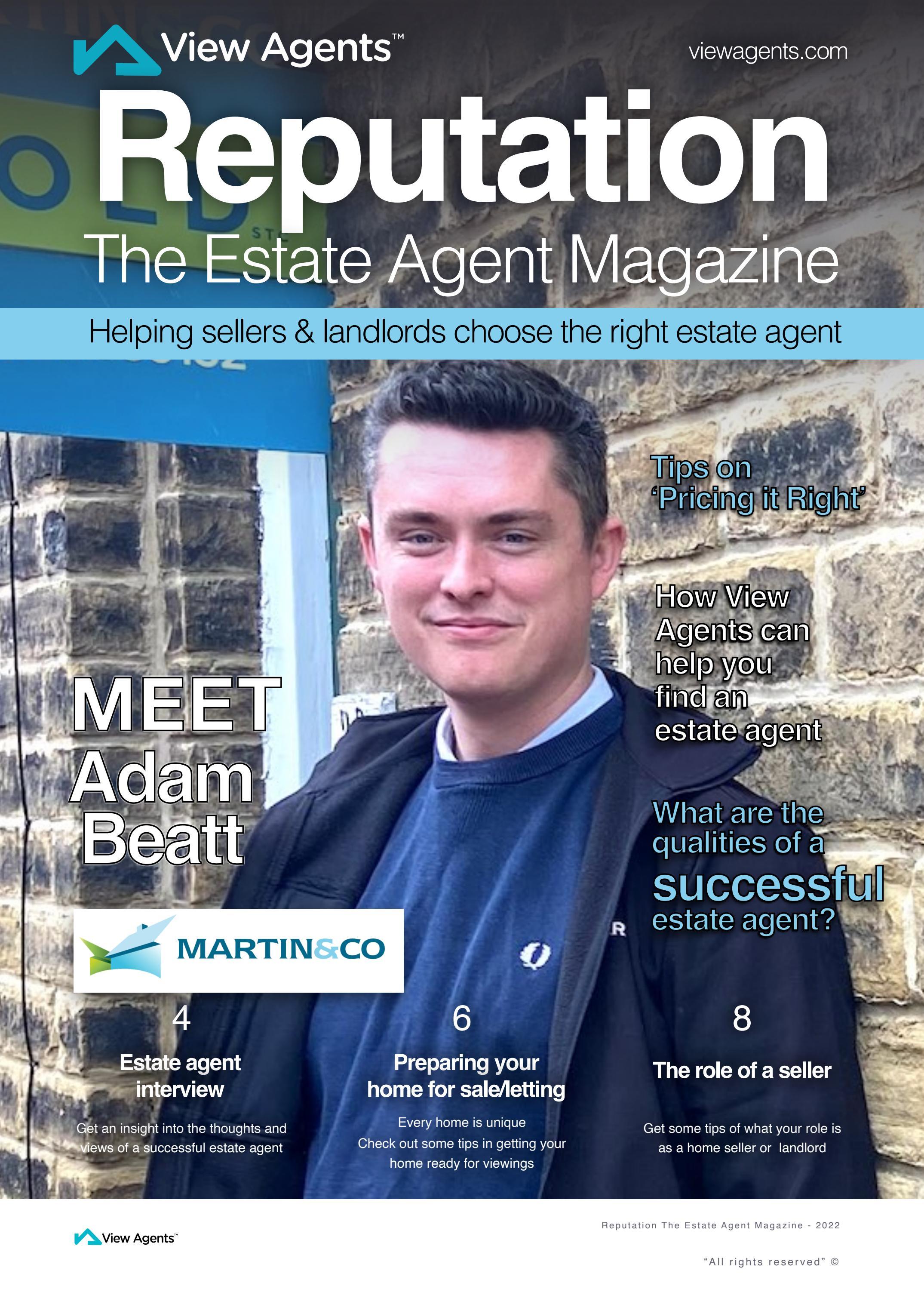 SALTAIRE/KEIGHLEY, WEST YORKSHIRE Adam Beatt from Martin & Co