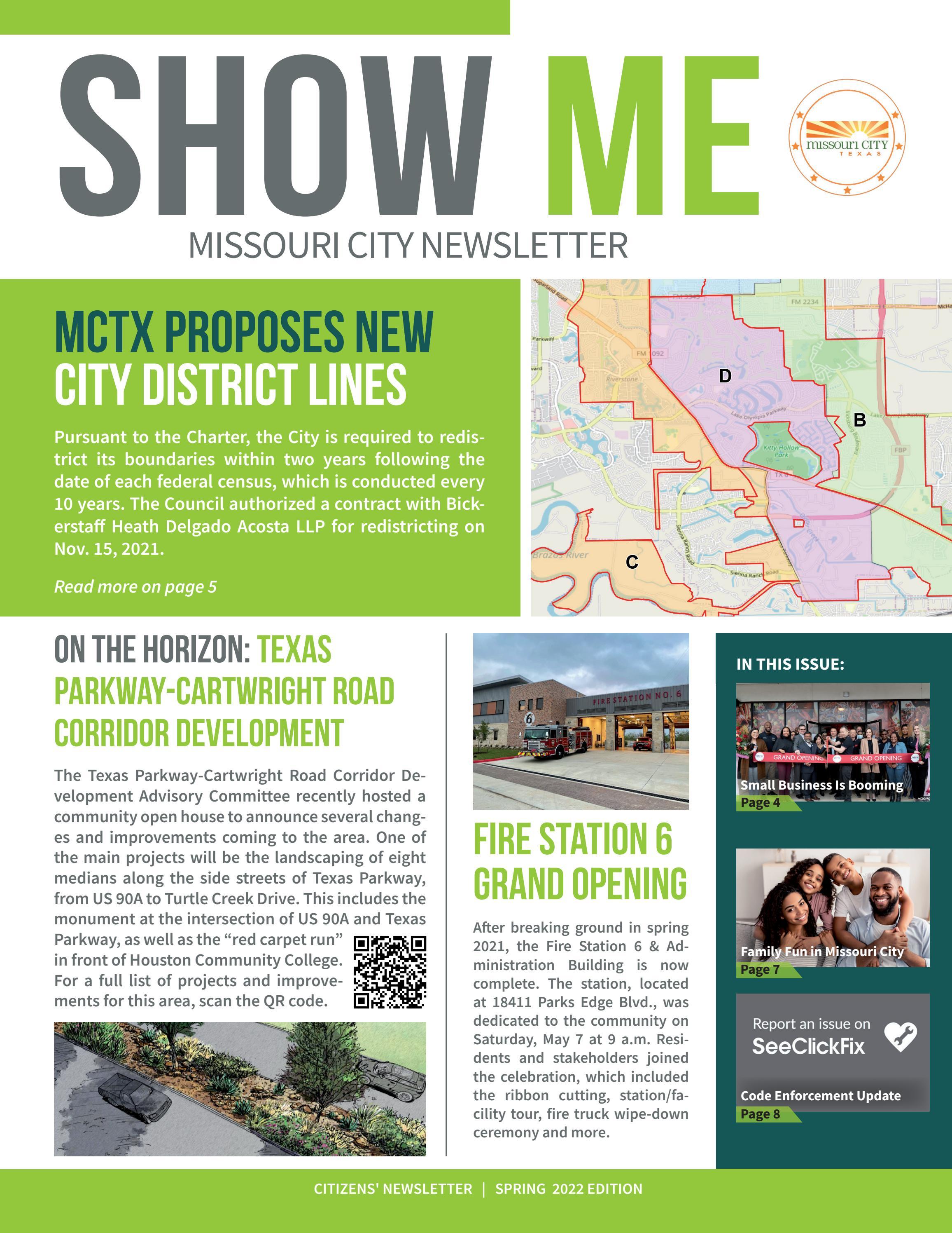 SHOW ME Missouri City Newsletter by MissouriCity Issuu