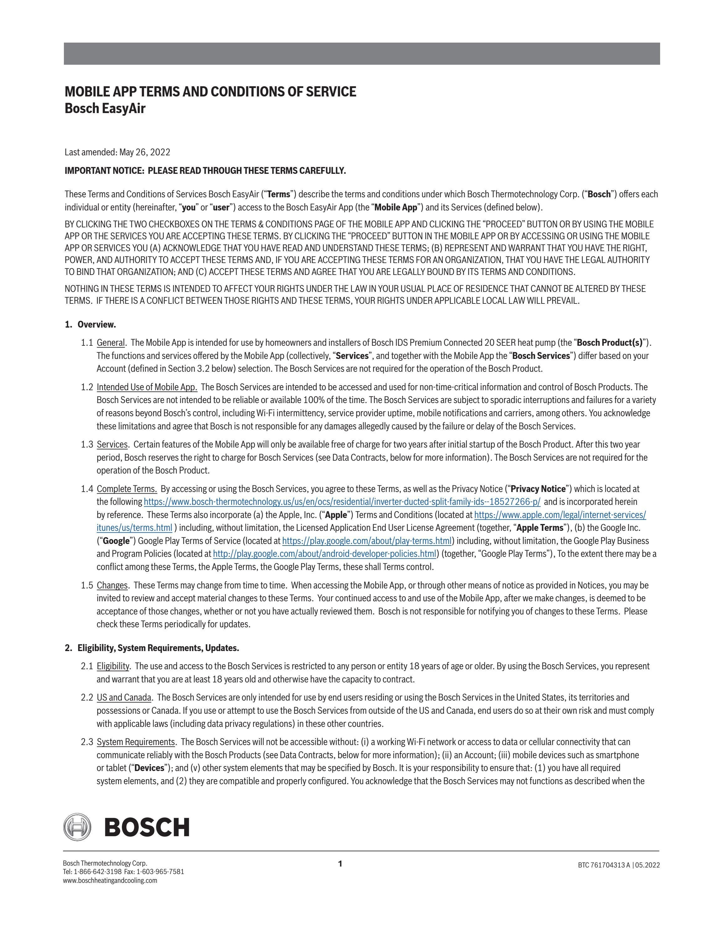 IDS 2.1 Terms of Conditions by Bosch HVAC Issuu