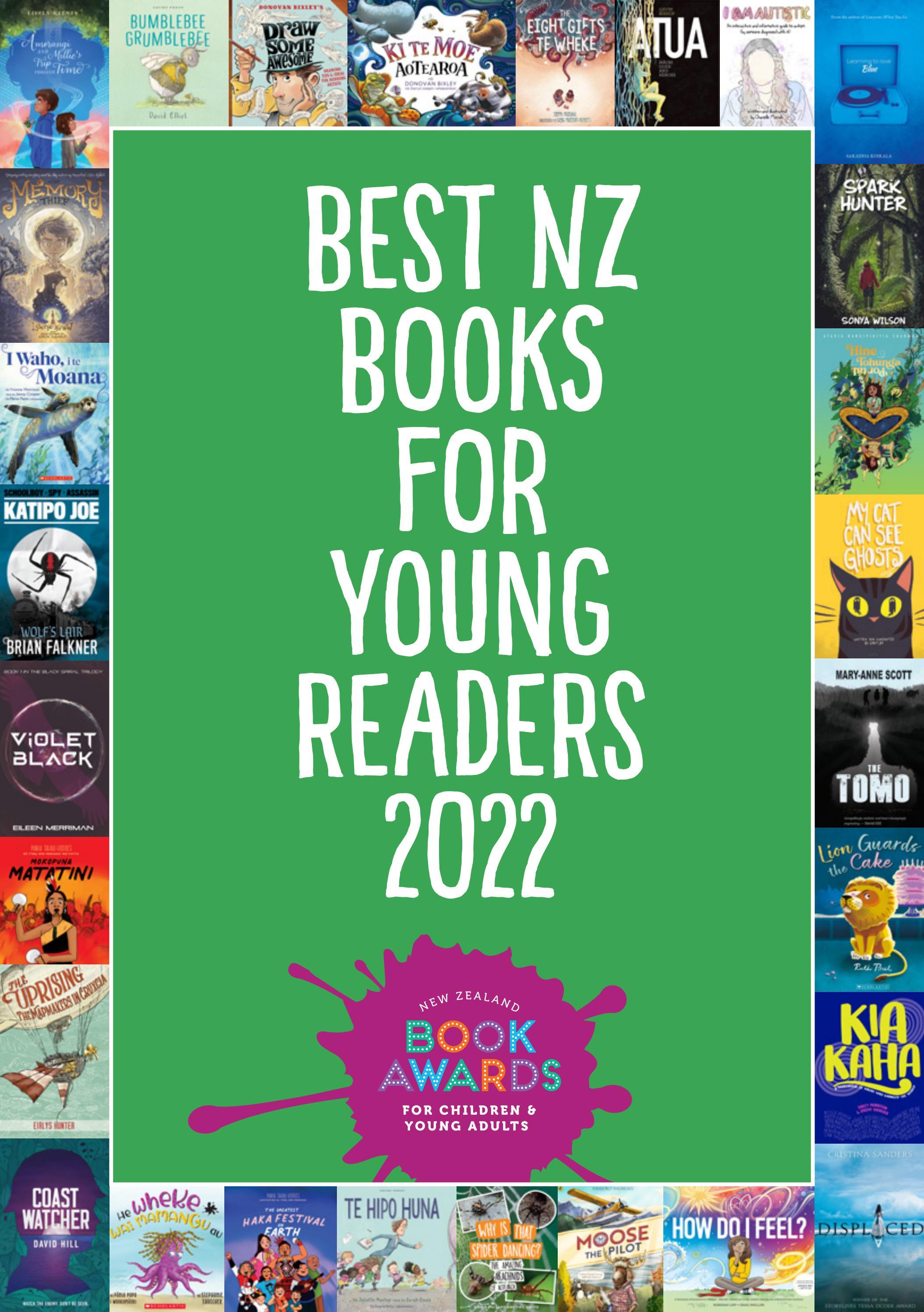 NZ Book Awards for Children & Young Adults 2022 finalist booklet by