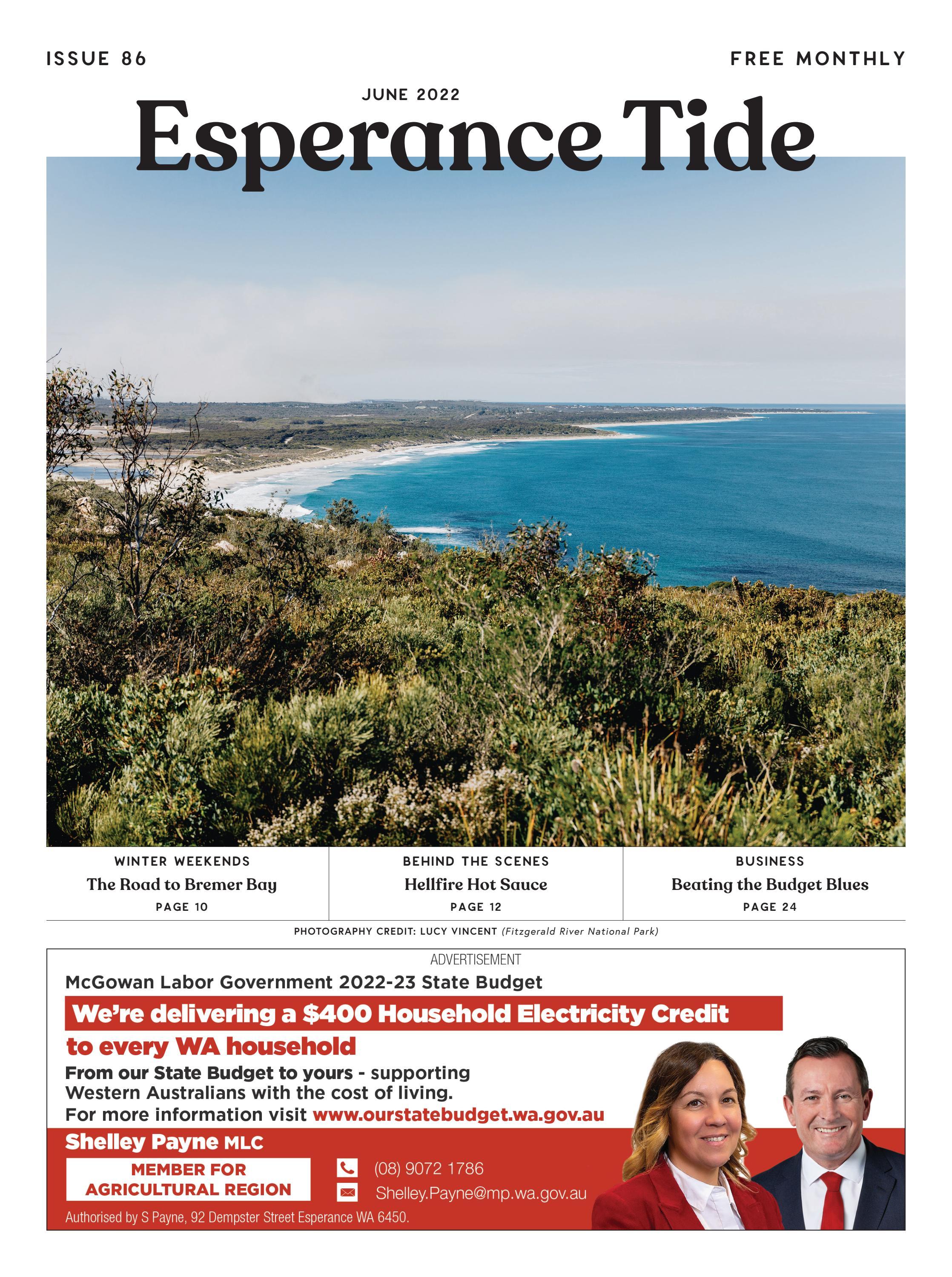Esperance Tide June 2022 by Esperance Tide Issuu