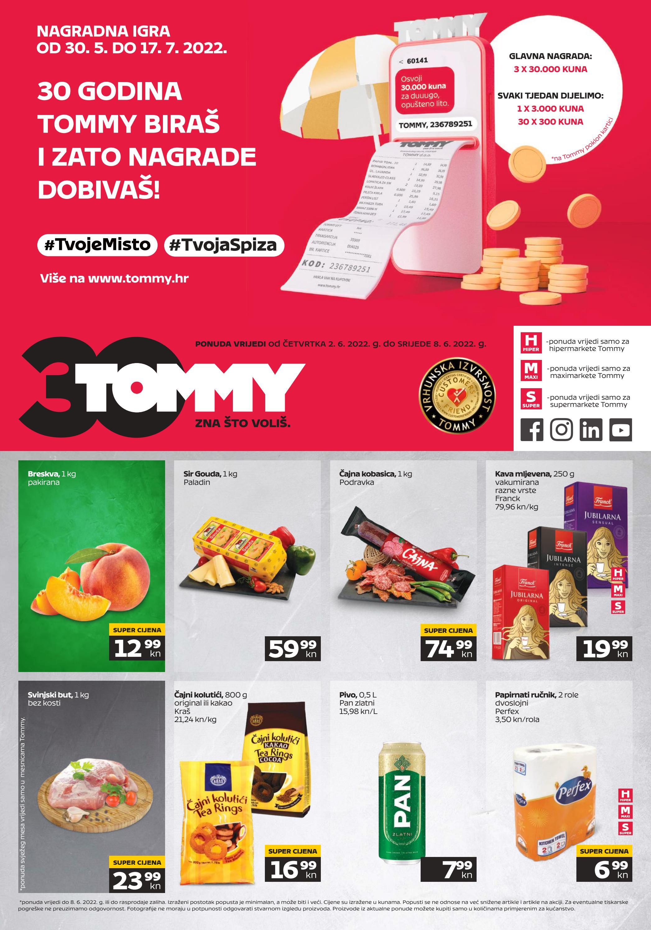 Tommy katalog od 02.-08.06.2022. by Catalog.hr - Issuu