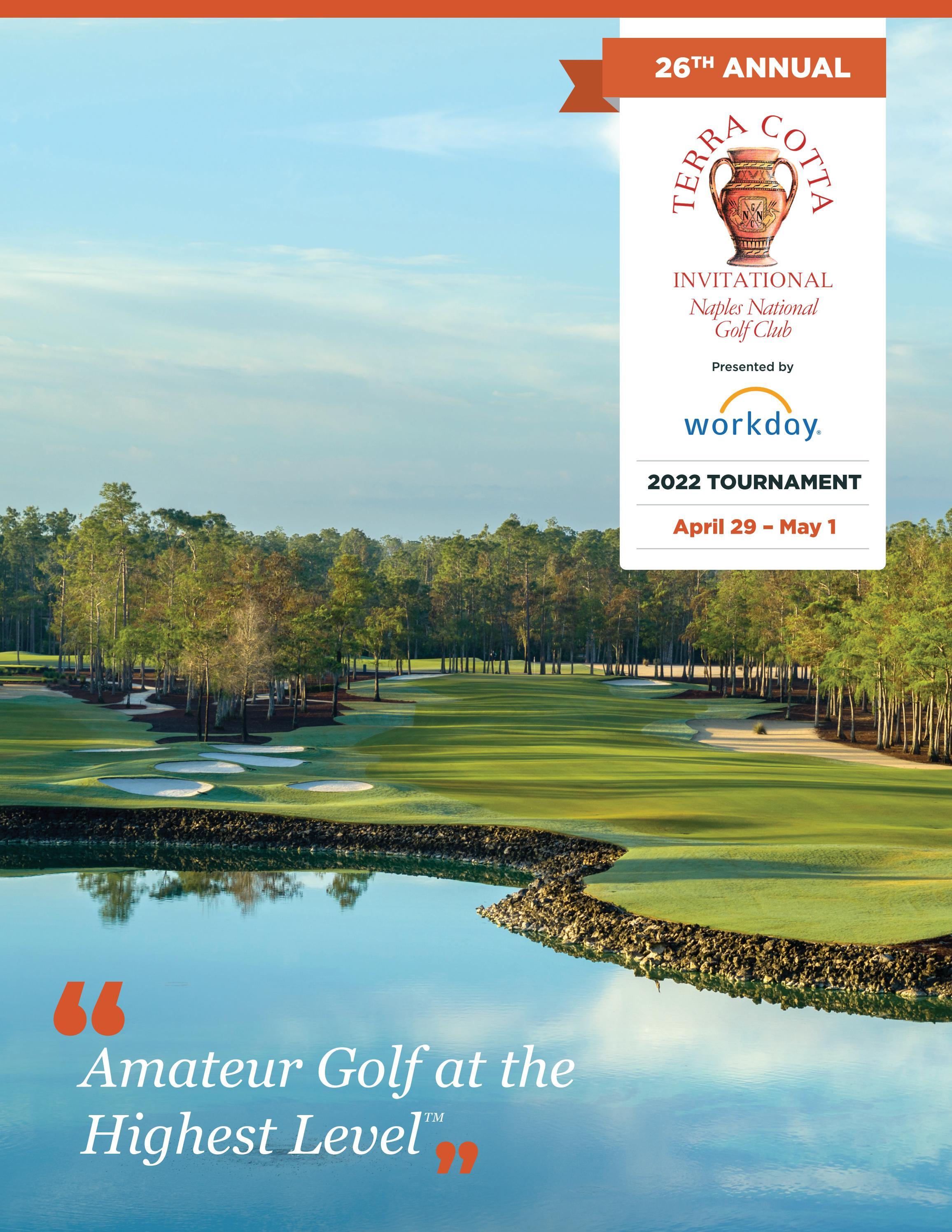 Terra Cotta Golf Tournament Event Program by Elephant Creative Co., LLC