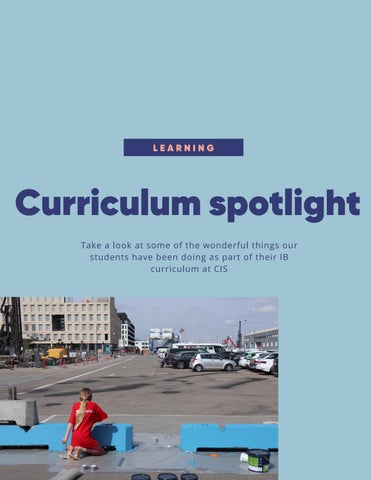 Copenhagen International School 灯饰目录 · Spotlights 期 4 - June 2022 第 18 页