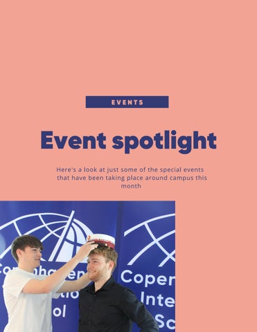 Copenhagen International School 灯饰目录 · Spotlights 期 4 - June 2022 第 23 页