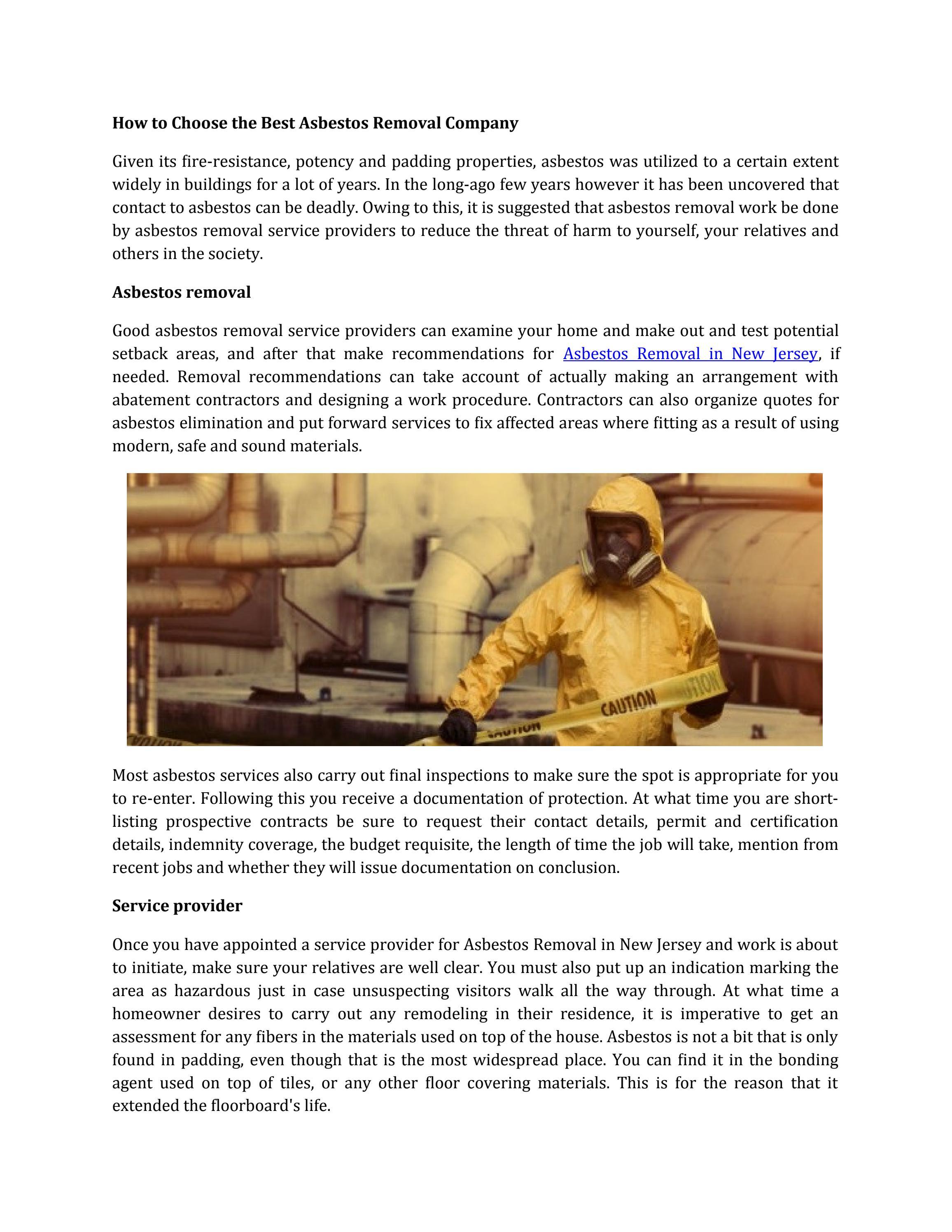How to Choose the Best Asbestos Removal Company by United Safety LLC