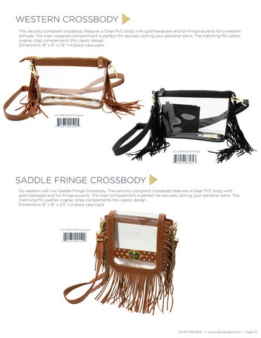 Capri Designs Clear Fashion Clear Bag × Purse - Fall 2022 Supplement 灯饰目录 第 XI 第 15 页