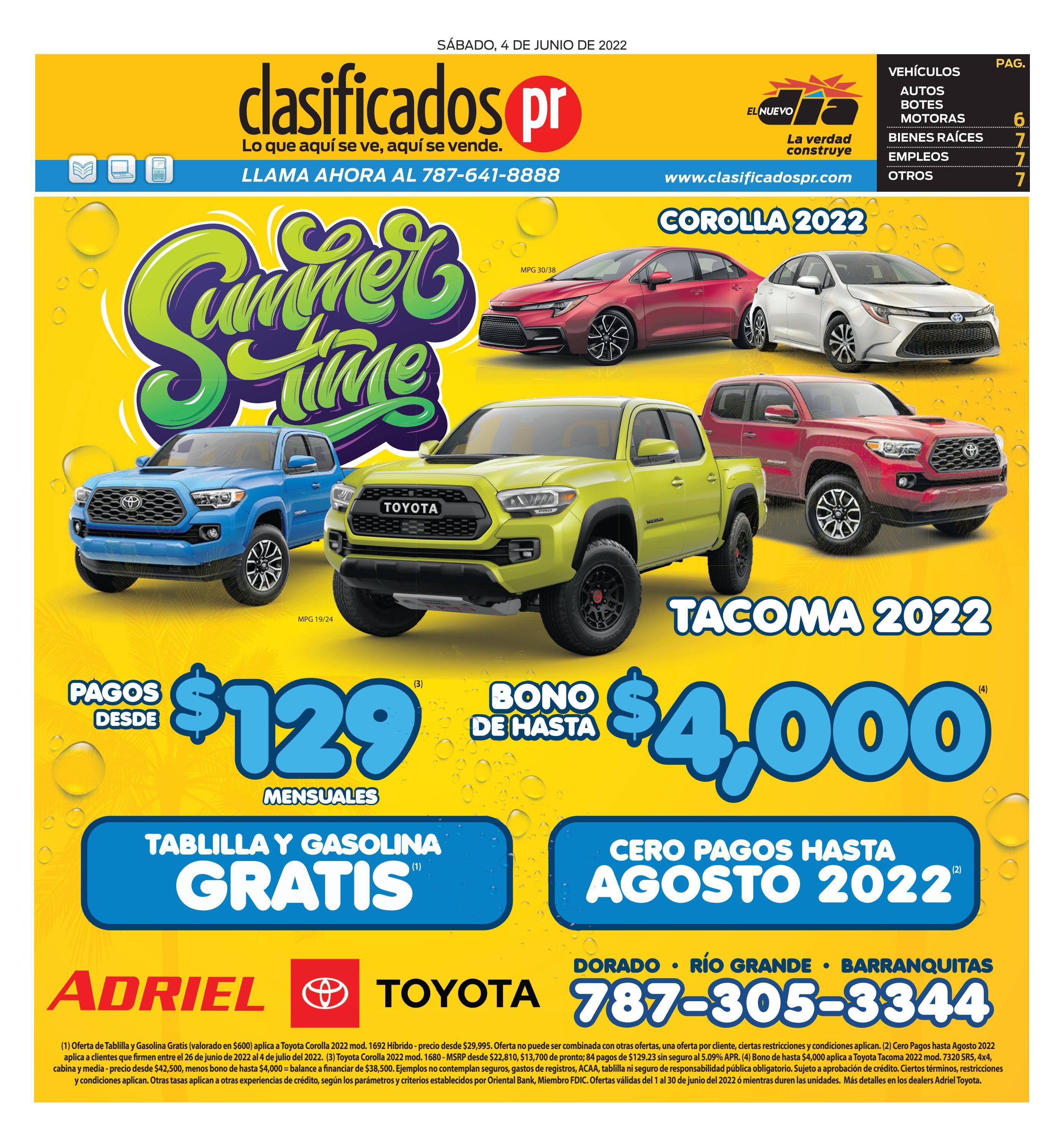 Clasificados PR 06 04 2022 by Issuu