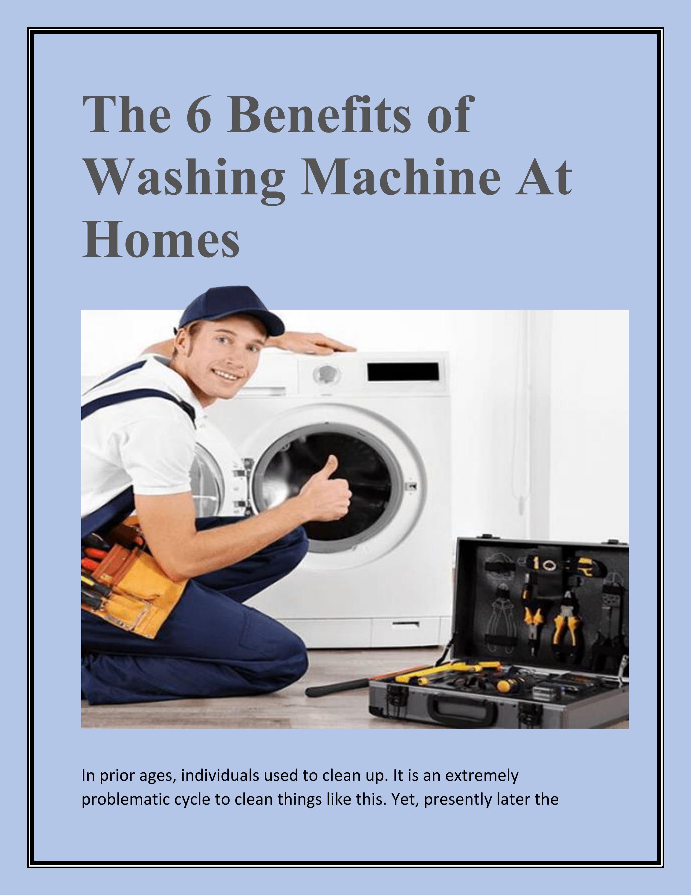 Same Day Washing Machine Repair In East London by jackstevens192 Issuu