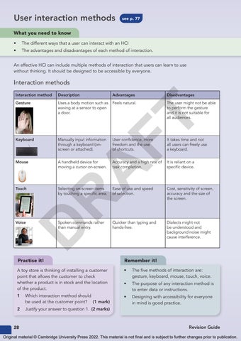 Cambridge Nationals IT Revision Guide and Workbook by Cambridge ...