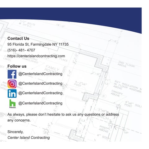 Center Island Contracting Standard Selections 第 3 页