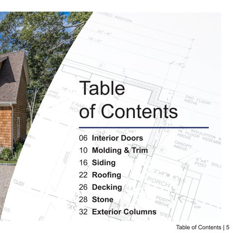 Center Island Contracting Standard Selections 第 5 页
