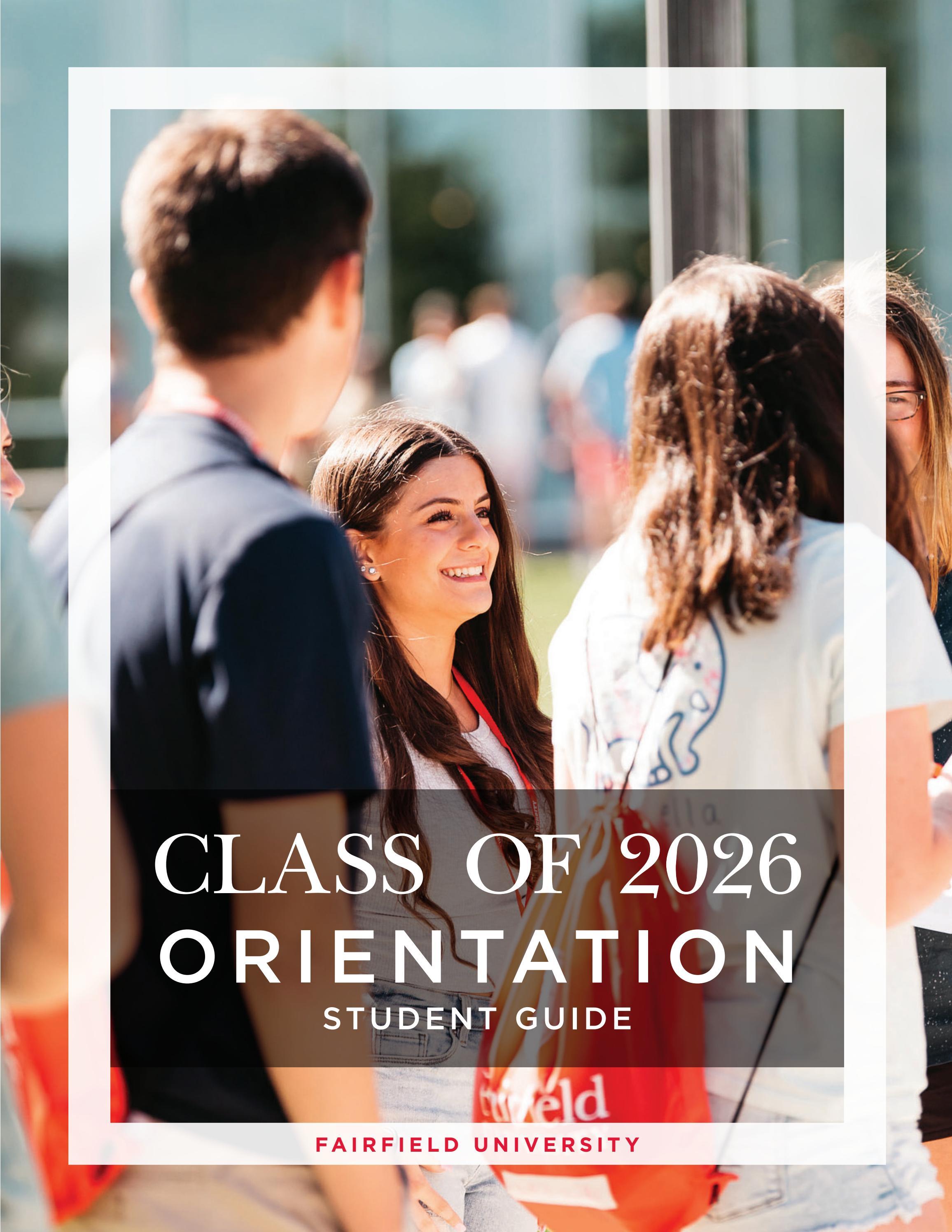 Class of 2026 Orientation Student Guide by Fairfield University Issuu