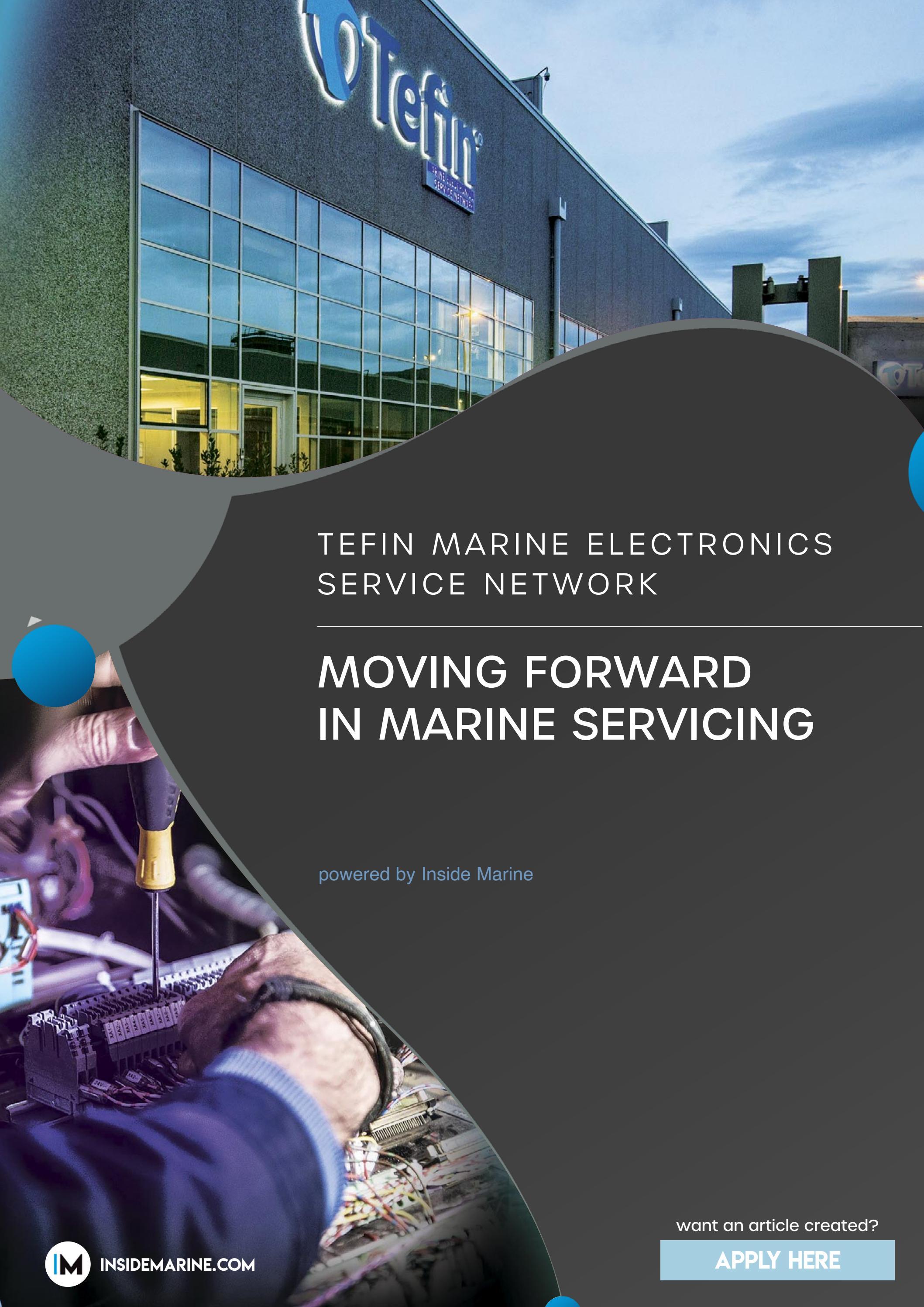 TEFIN MARINE ELECTRONICS SERVICE NETWORK INSIDE MARINE by