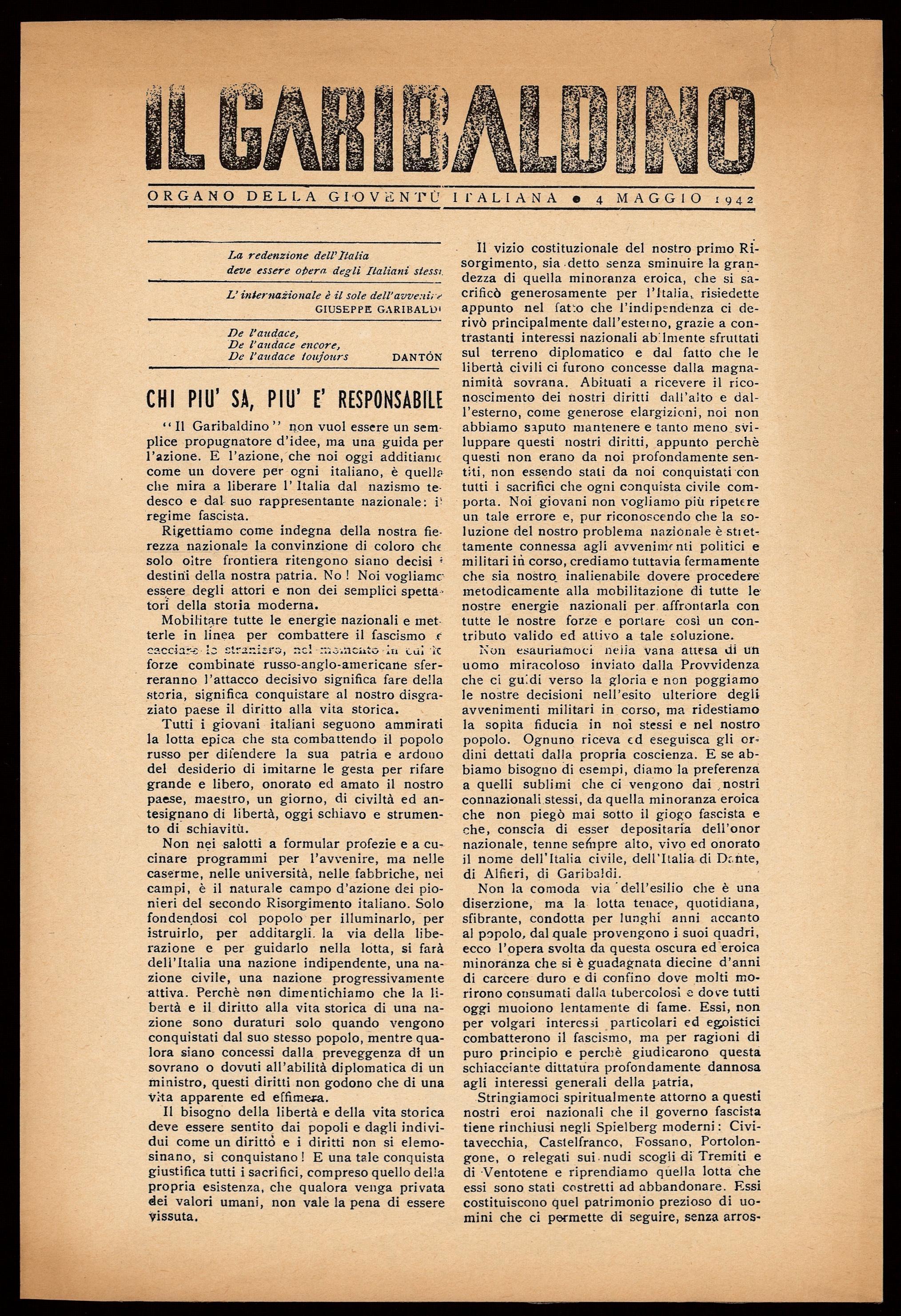 Il Garibaldino By Fondazioneisec Issuu