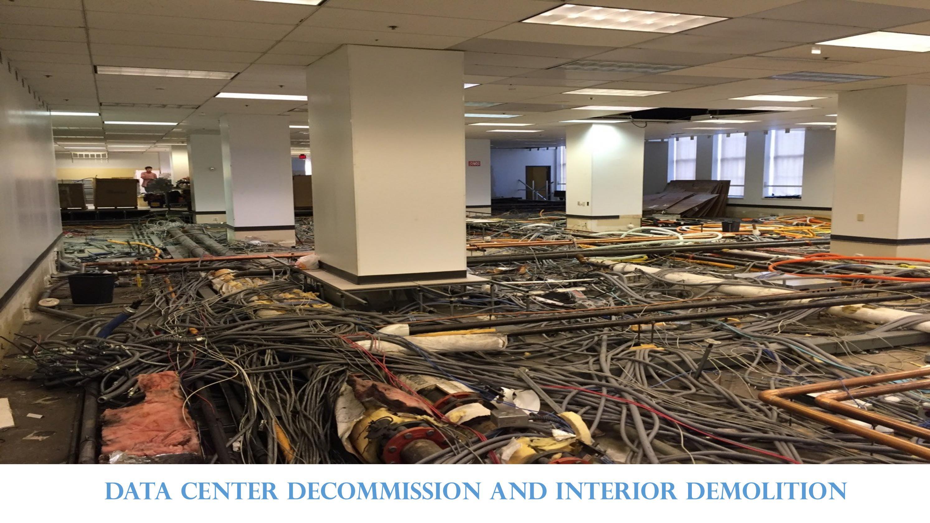 Data Center decommission and Interior Demolition by quantumtechnolog ...