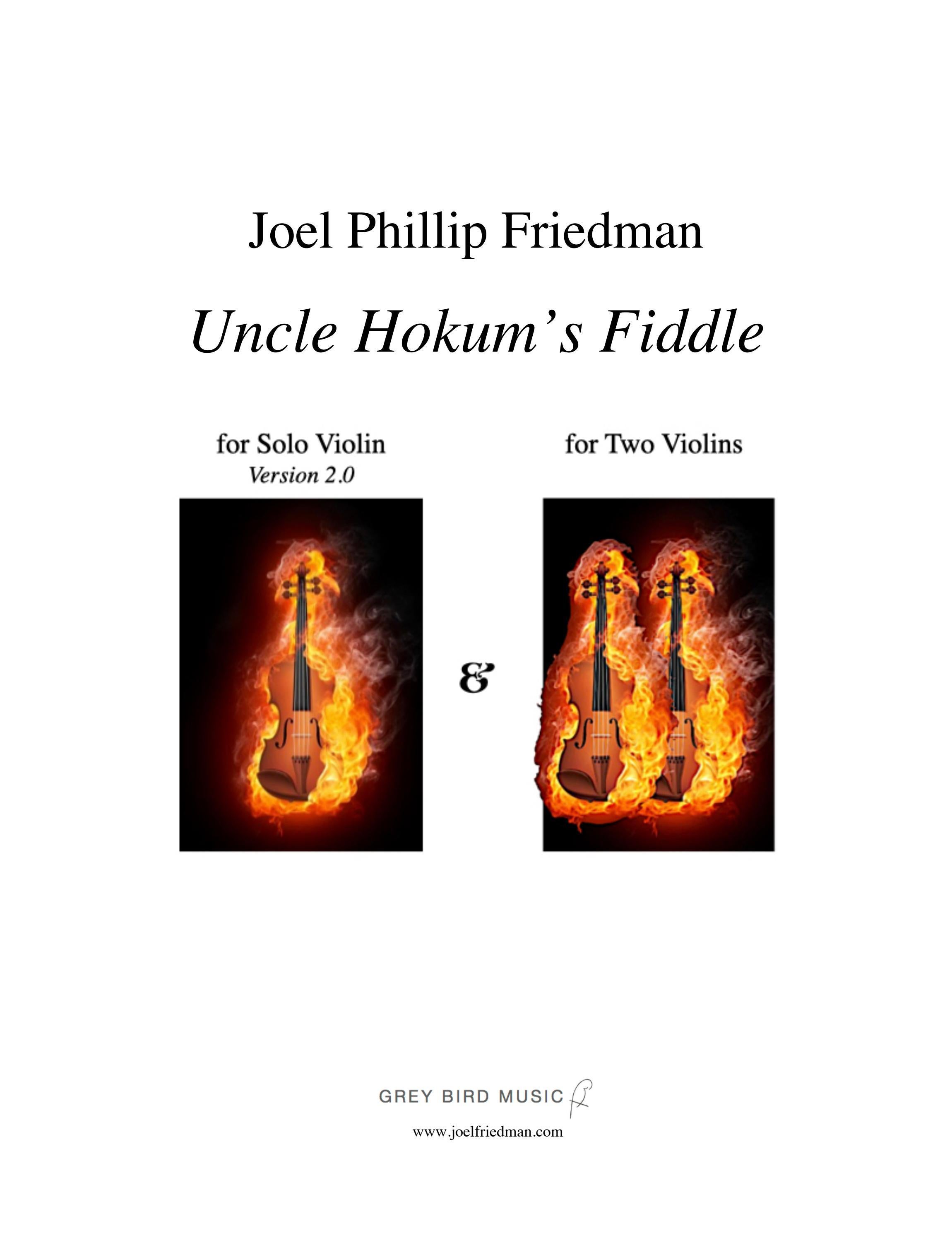 Uncle Hokum's Fiddle Bundle revised solo (V. 2.0) and duo (score