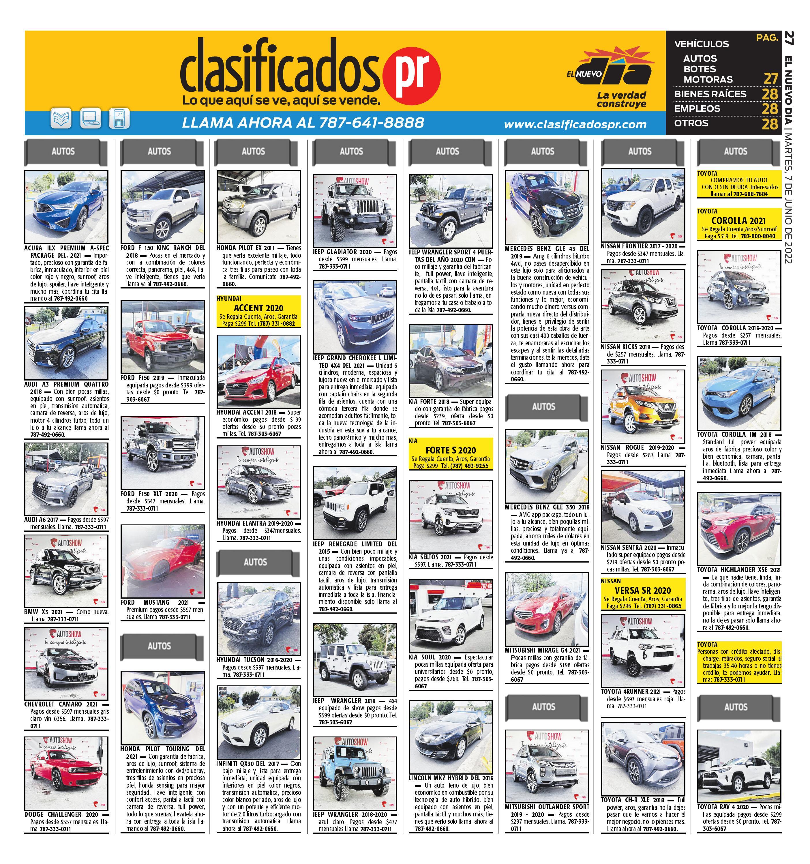 Clasificados PR 06 07 2022 by Issuu
