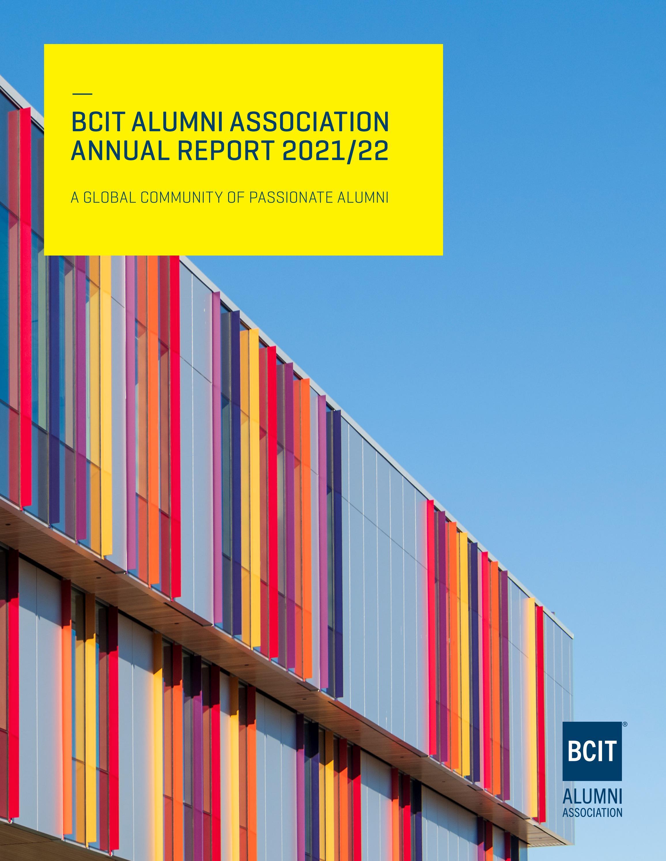 2021/22 BCIT Alumni Association Annual Report by BCIT - Issuu