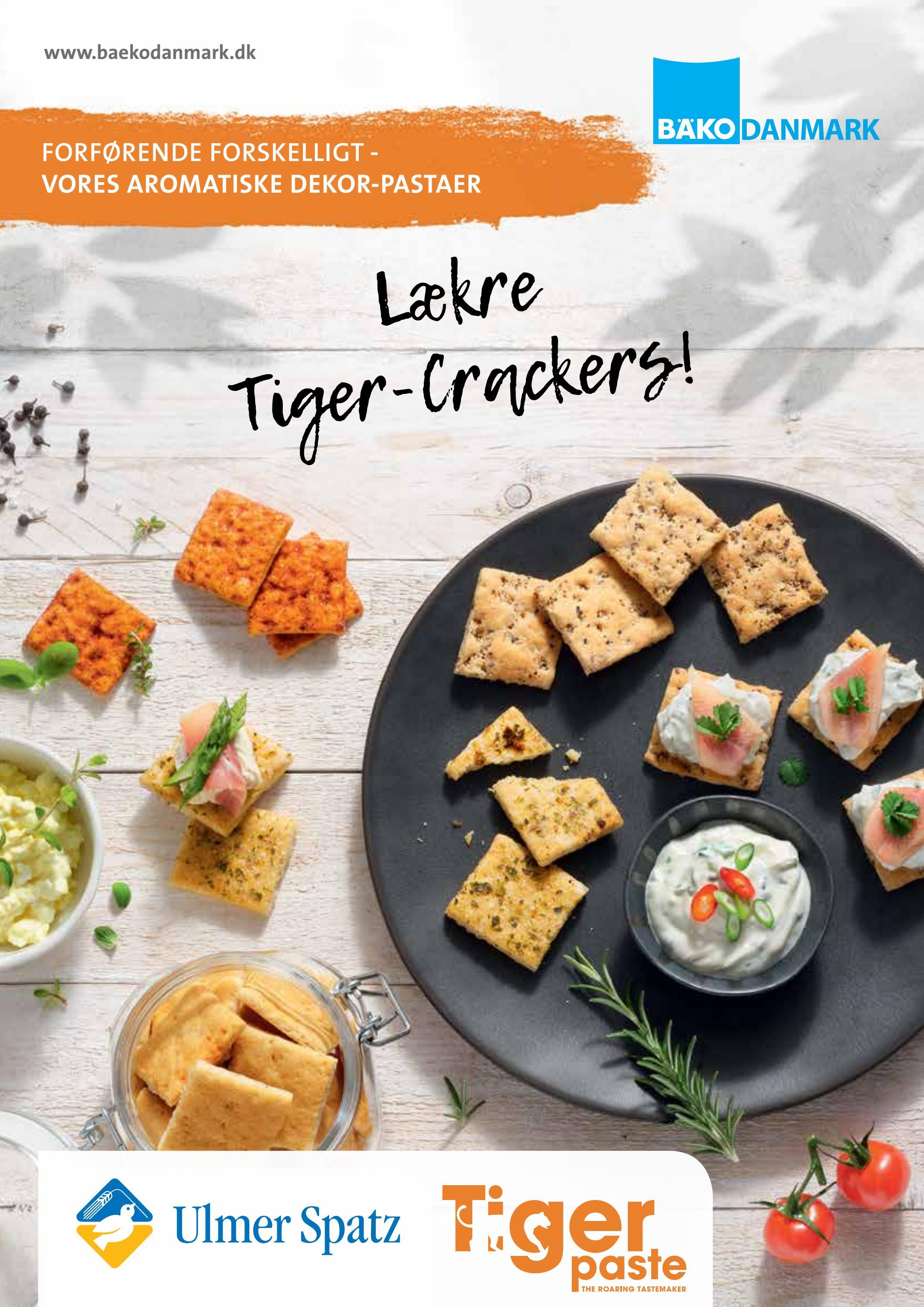 Lækre Tiger Crackers by baekodanmark Issuu