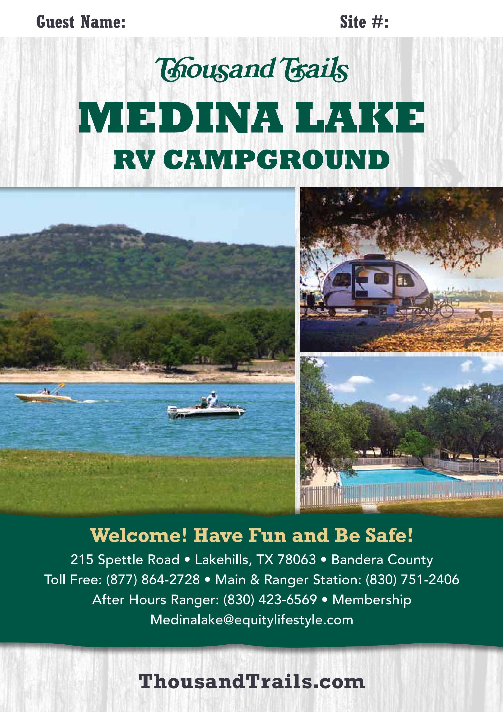 Thousand Trails Medina Lake RV Resort by AGS/Texas Advertising Issuu