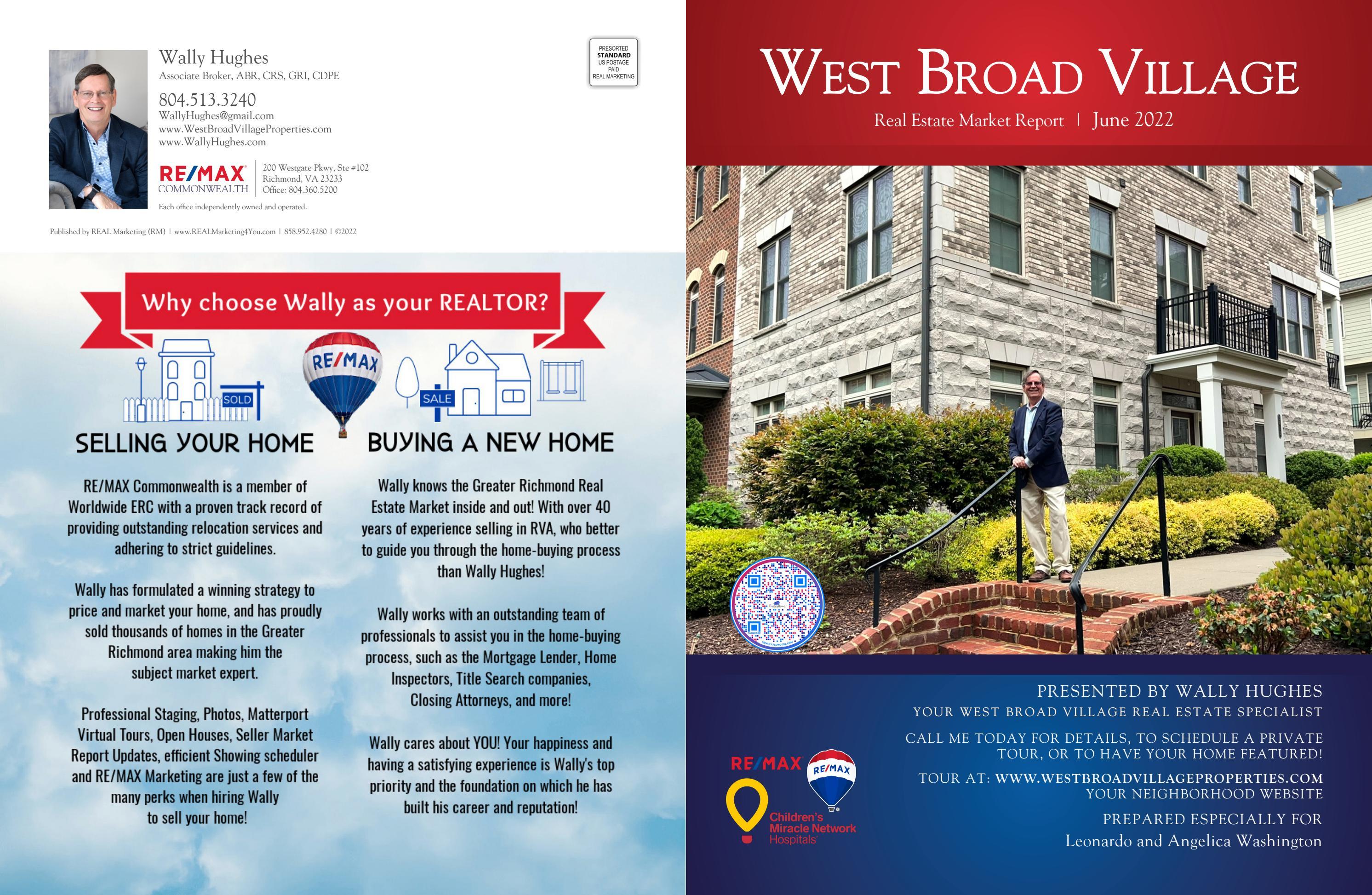 Wally Hughes West Broad Village June 2022 by REAL Marketing Issuu