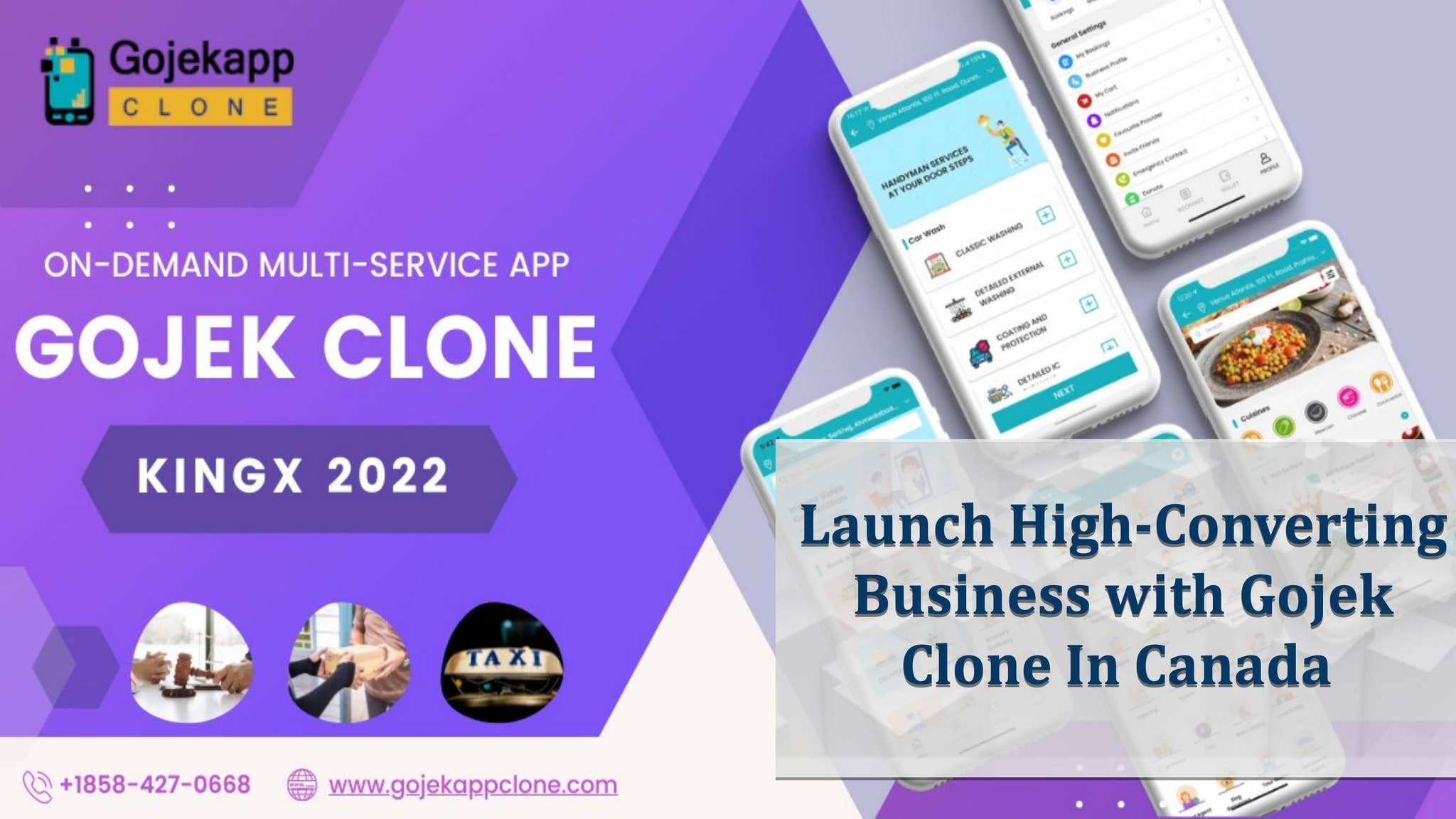 Launch High-Converting Business with Gojek Clone In Canada by Gojek App ...