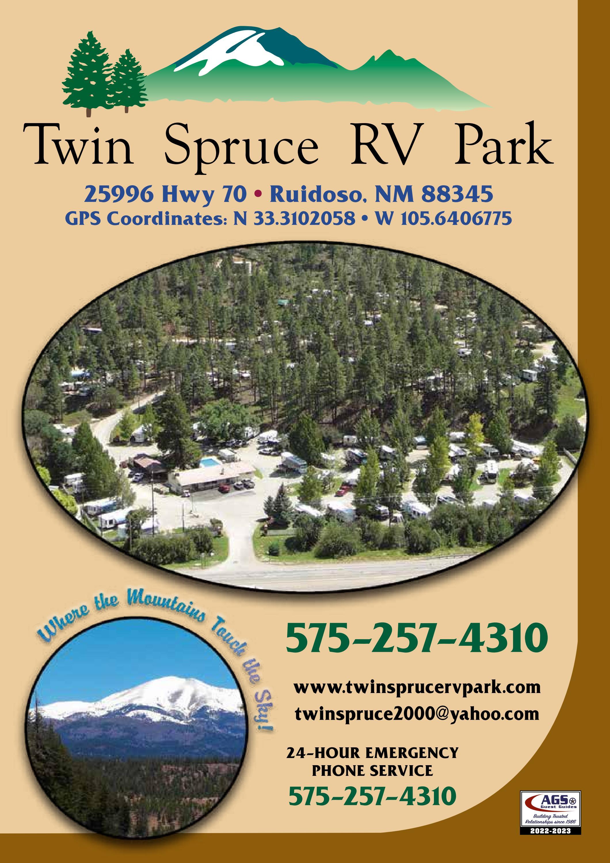 Twin Spruce RV Park by AGS/Texas Advertising Issuu