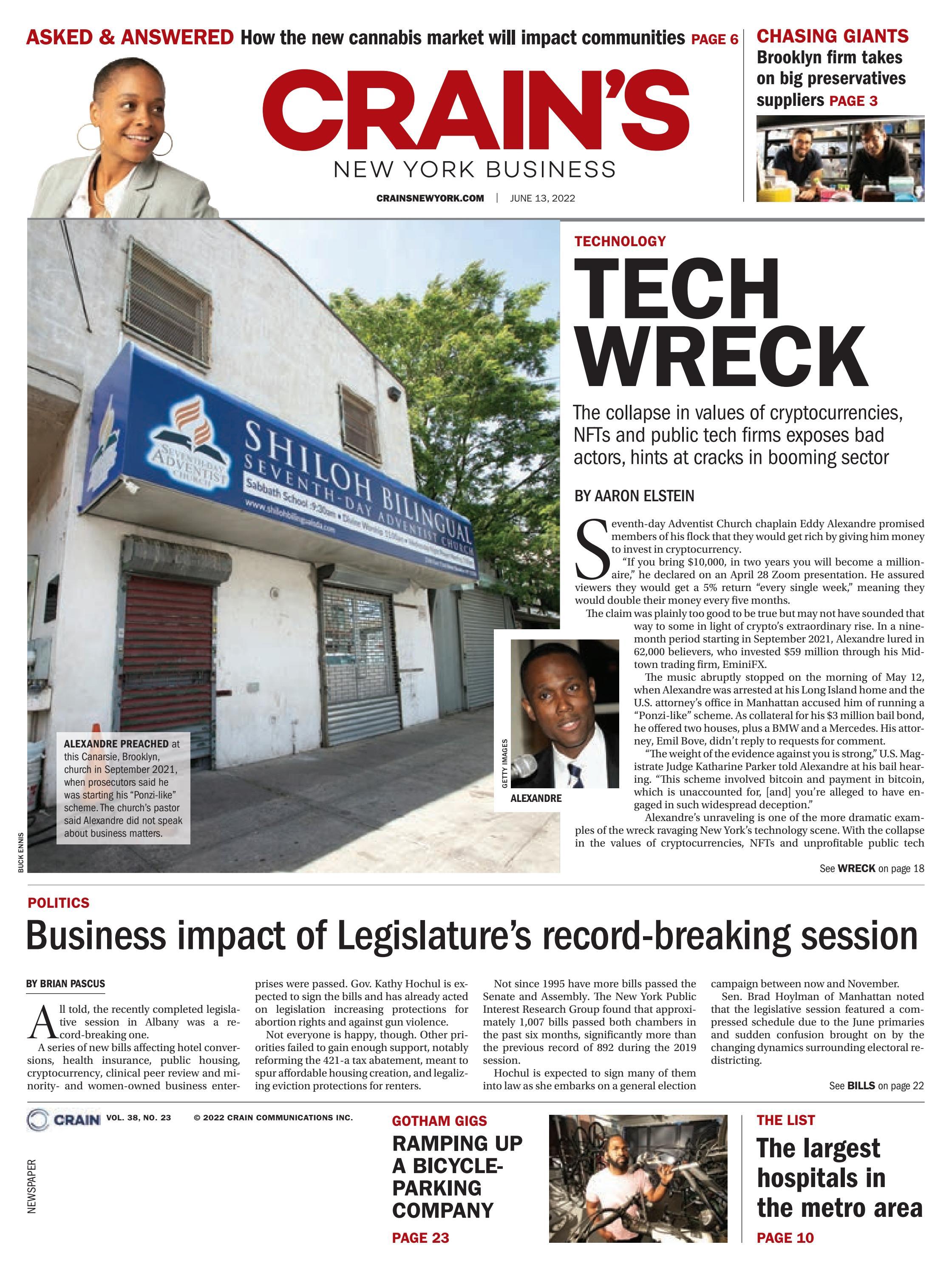 Crain's New York Business by crainsnewyorkbusiness Issuu