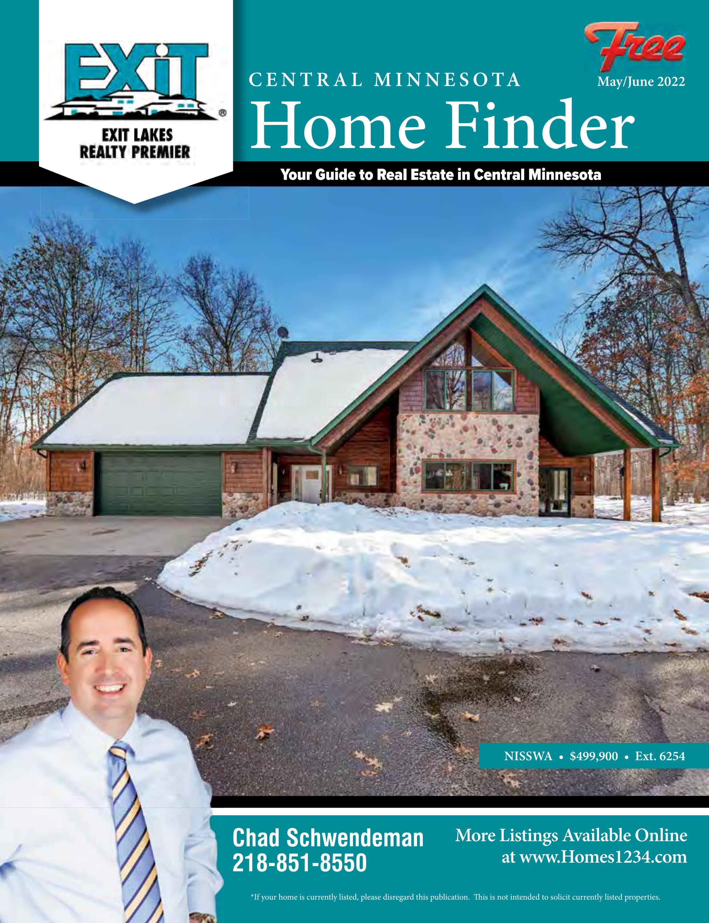 EXIT Lakes Realty HOMEFINDER Magazine MayJune 2022 by Brainerd