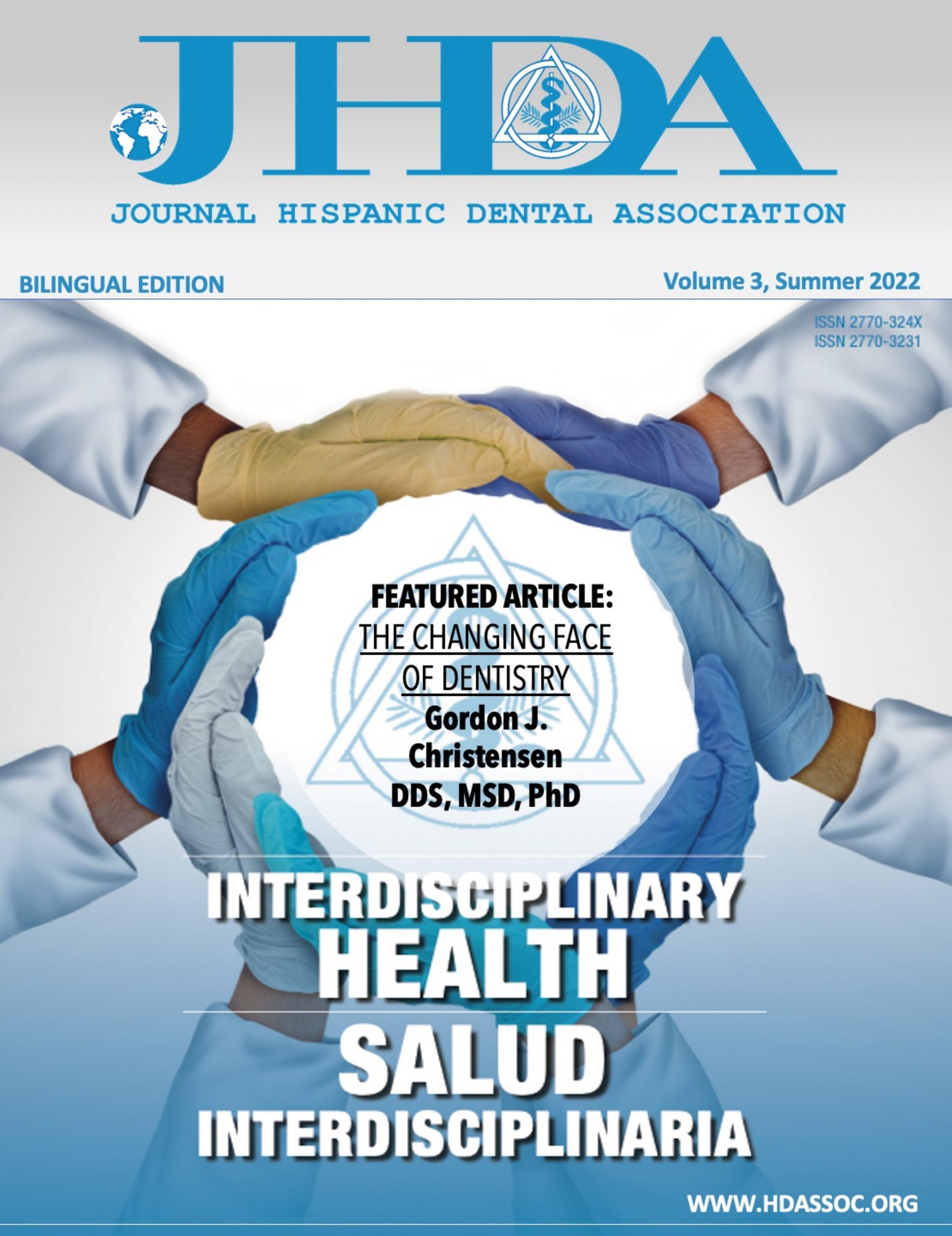 Journal Hispanic Dental Association (Third Edition) by Journal Hispanic