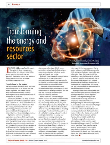 Transforming the energy and resources sector