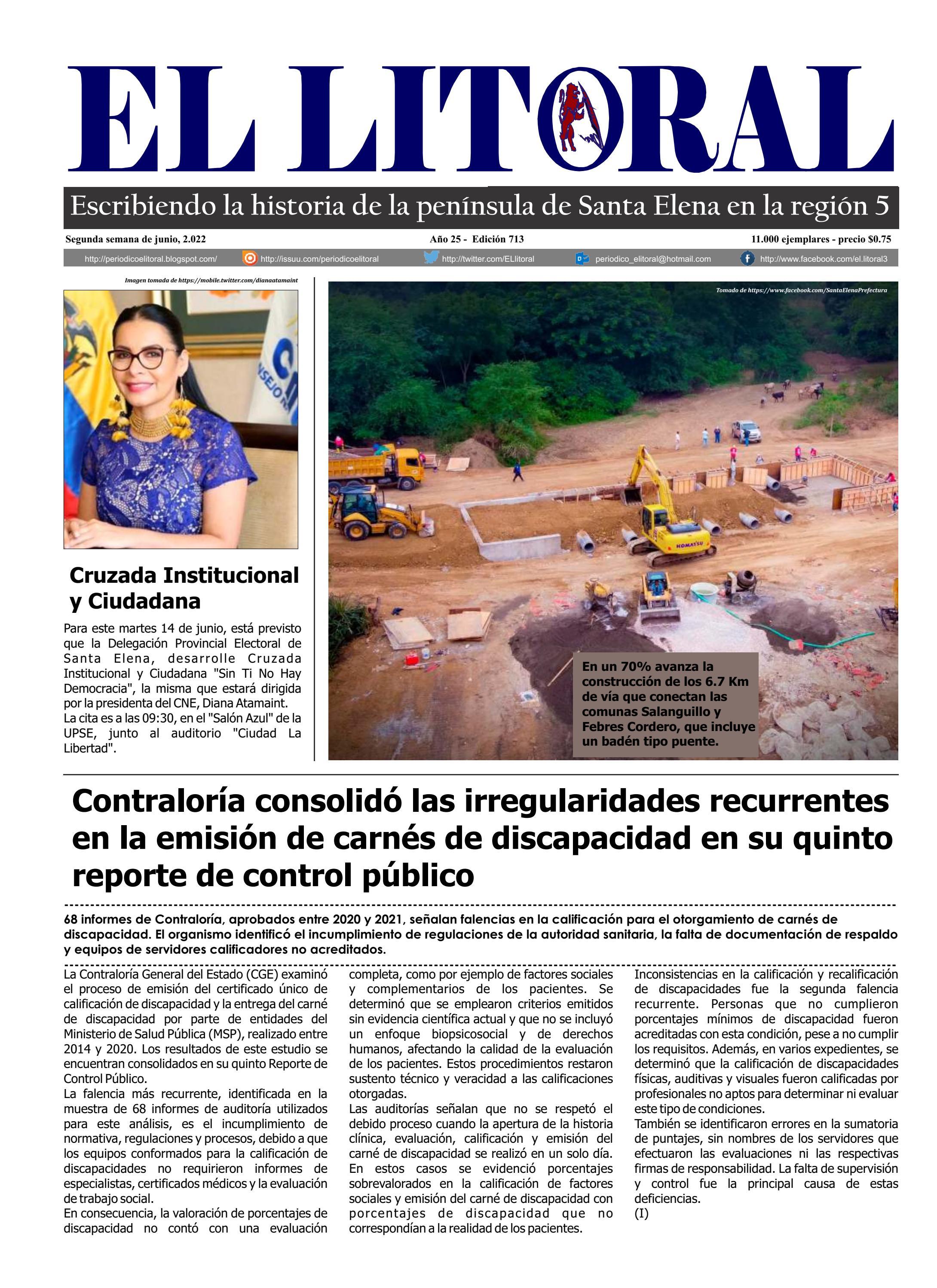El Litoral 713 by Periodico El Litoral - Issuu