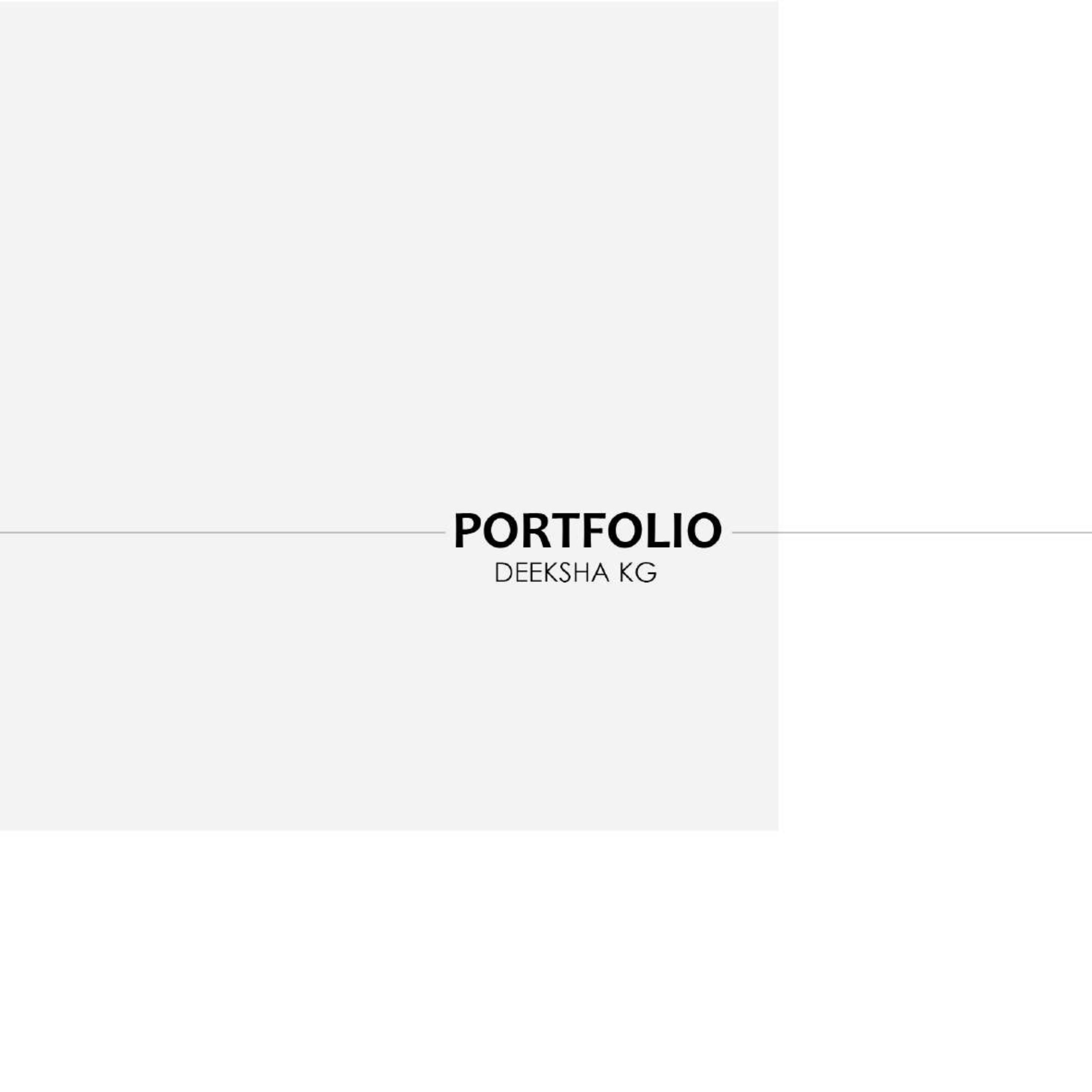 PORTFOLIO INTERNSHIP by Deeksha K G Issuu
