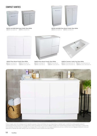 Highgrove Bathrooms Product 家具目录 - June 2022 第 18 页