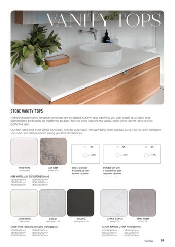 Highgrove Bathrooms Product 家具目录 - June 2022 第 19 页