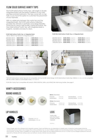Highgrove Bathrooms Product 家具目录 - June 2022 第 22 页
