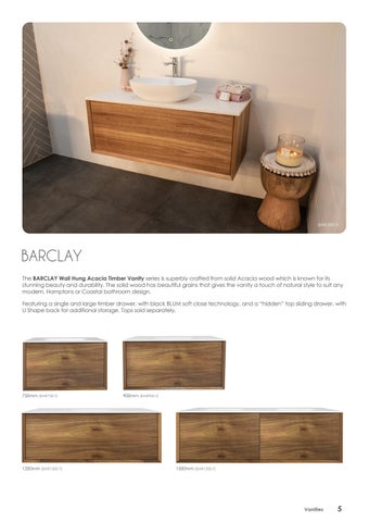 Highgrove Bathrooms Product 家具目录 - June 2022 第 5 页