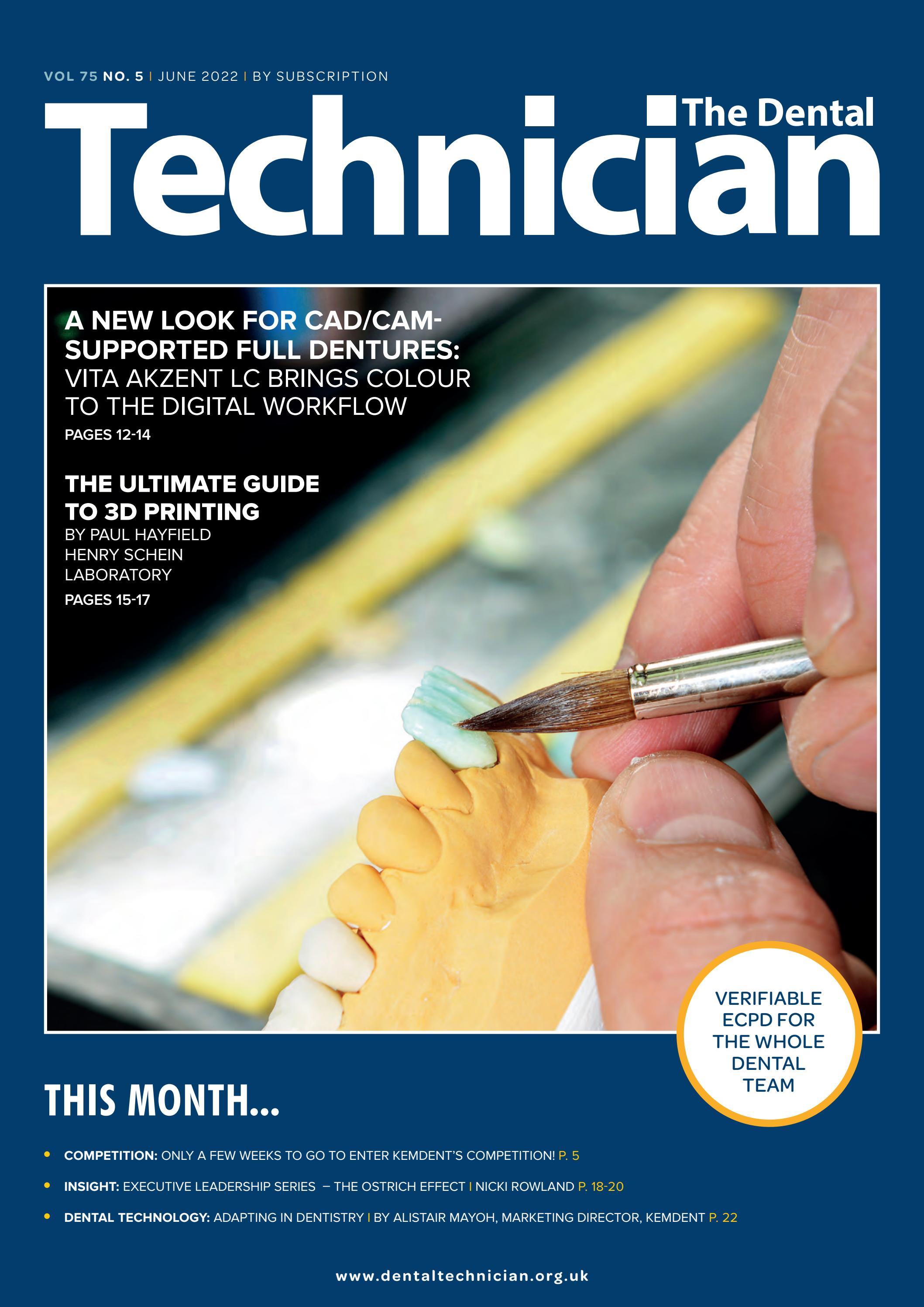 The Dental Technician Magazine June 2022 by The Dental Technician
