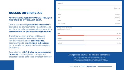 Apresentação Comercial - ARV Construtora 第 5 页