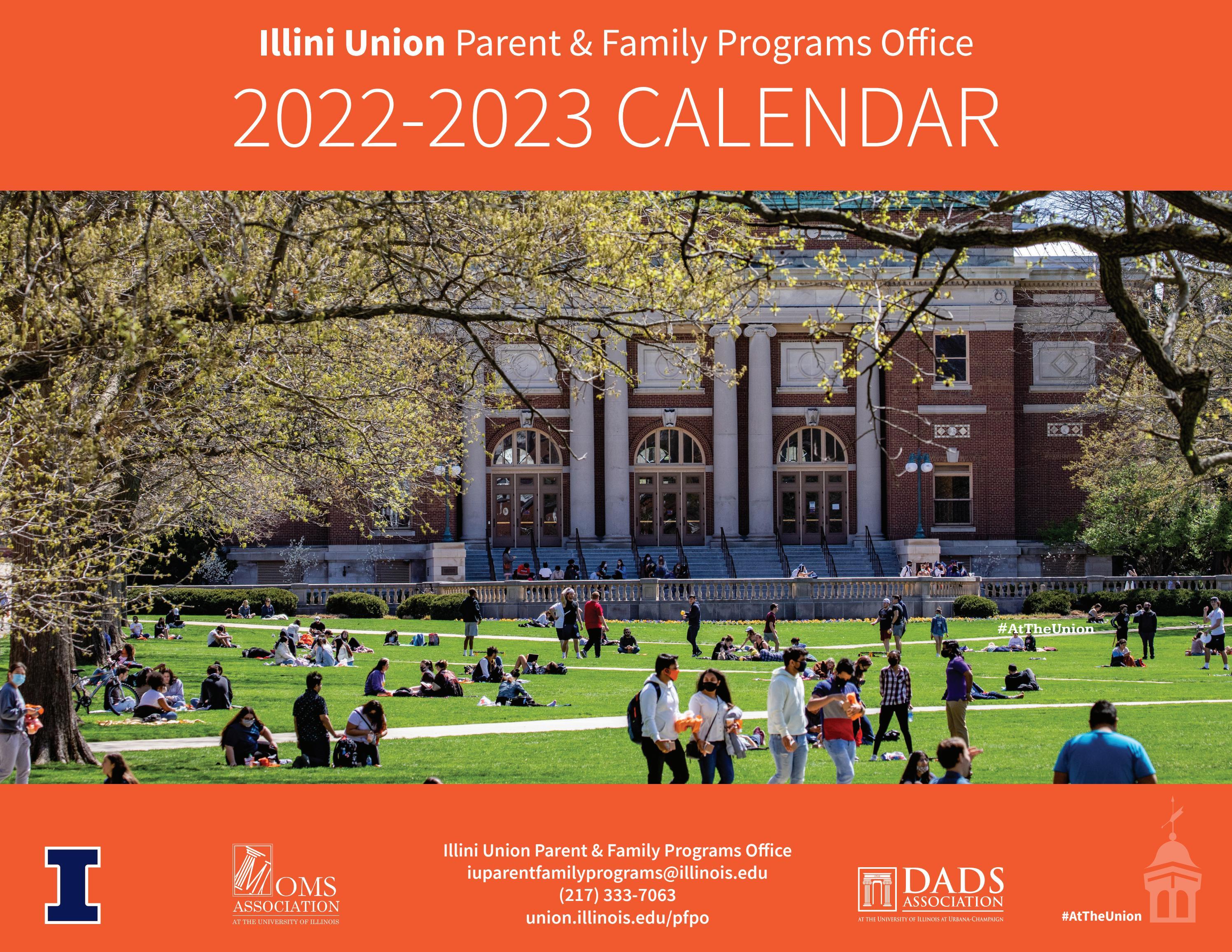 2022 2023 Illini Union Parent Family Programs Office Calendar By 