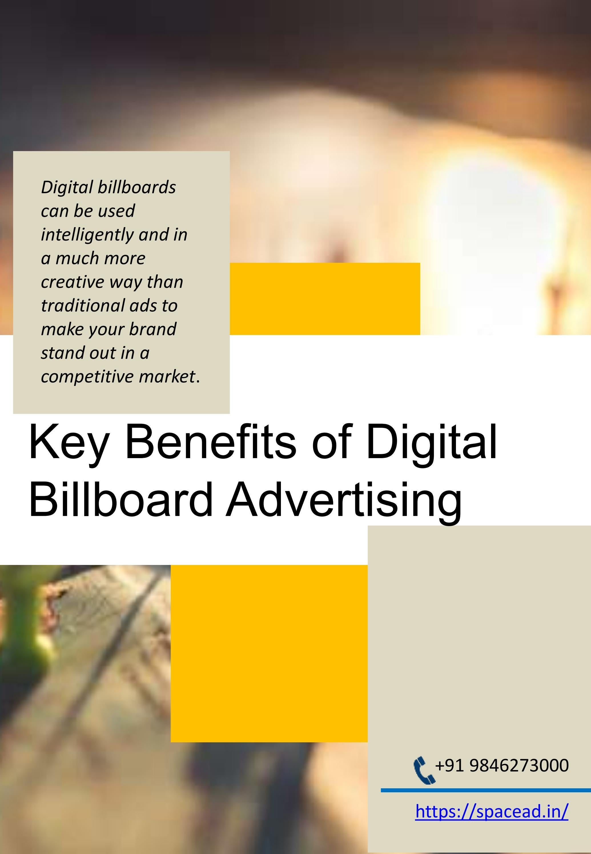 Key Benefits of Digital Billboard Advertising by Spacead GMB Issuu