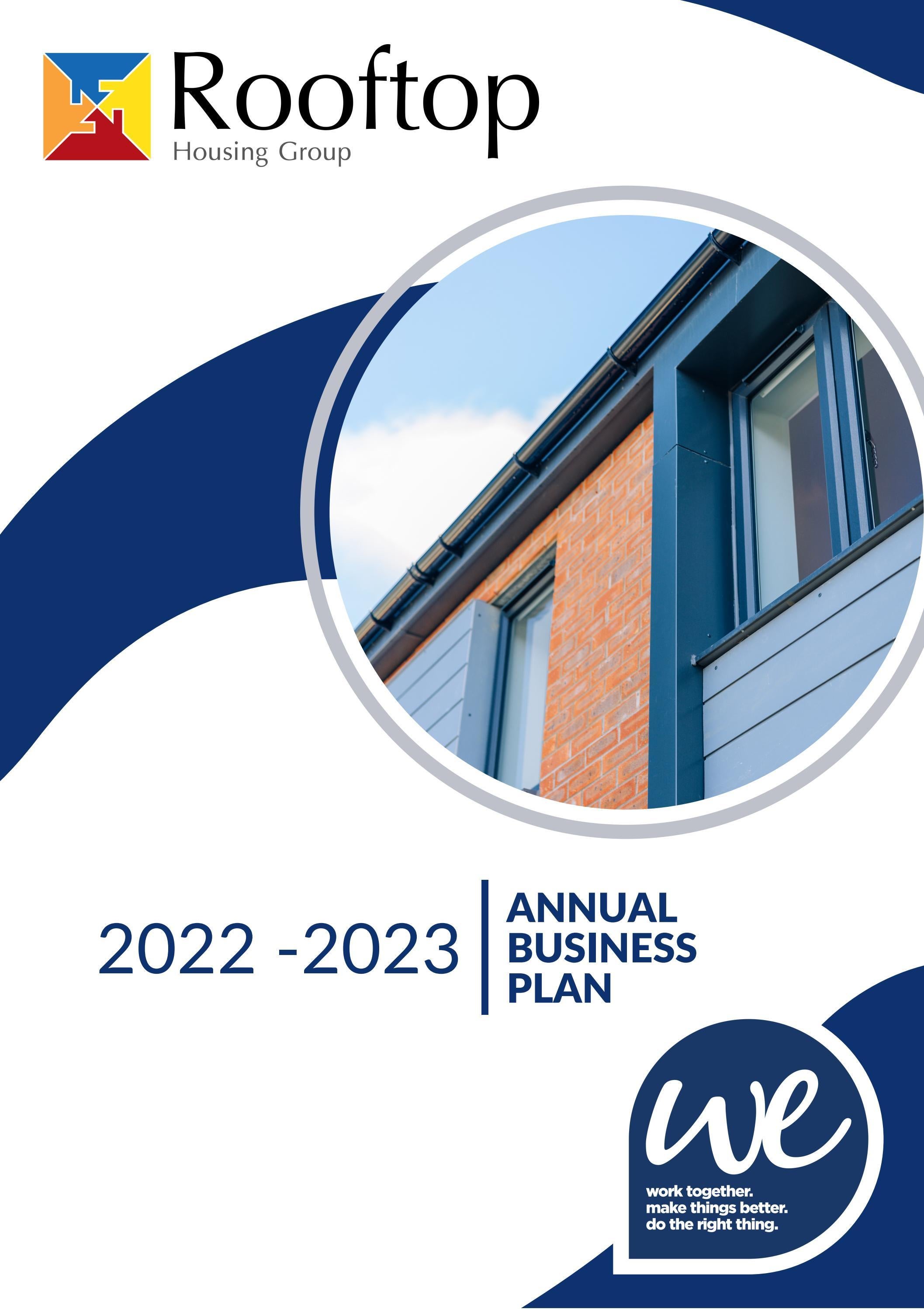 Annual Business Plan 2022 2023 by Rooftop Housing Group Issuu