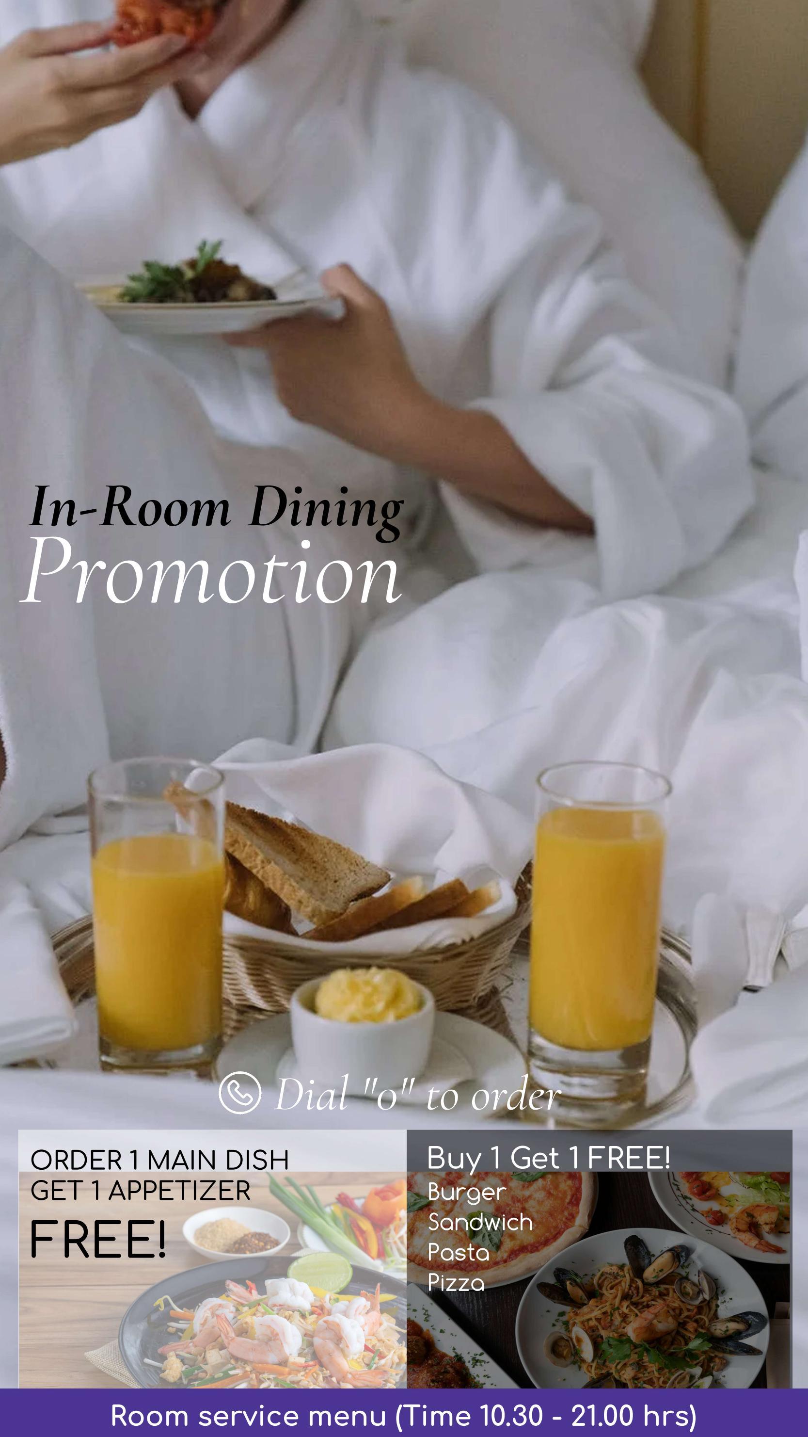 In Room Dining Promotion by Centara Riverside Hotel Chiang Mai Issuu