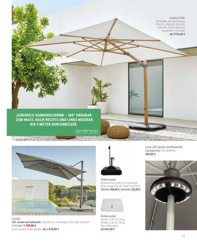 Presse Verlagsgesellschaft mbH 家具目录 · Gartenmöbelprofis. 德文 /SCHMIDT-ambiente 第 19 页